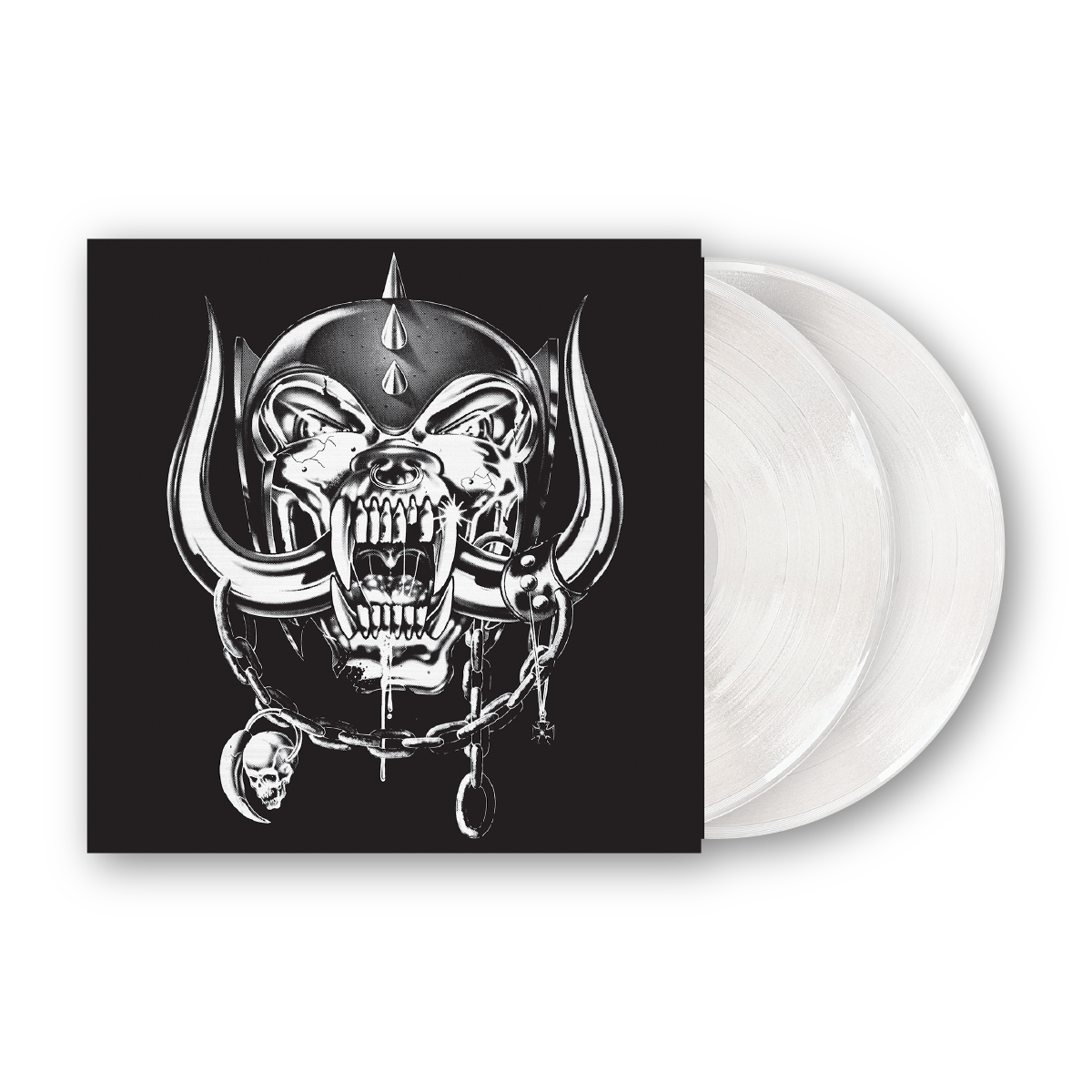 NO REMORSE: THE ILLUSTRATED TRUE STORIES OF LEMMY KILMISTER AND MOTÖRHEAD - DELUXE + 'NO REMORSE' 2PL (Limited Edition, White Opaque Vinyl)