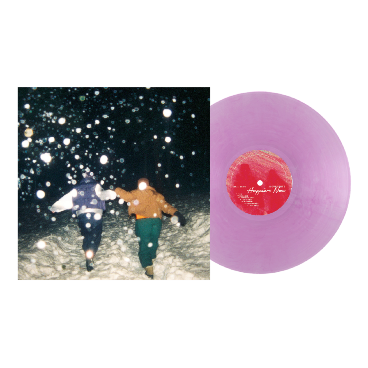 MOVEMENTS ‘HAPPIER NOW’ LP (Transparent Violet Vinyl)
