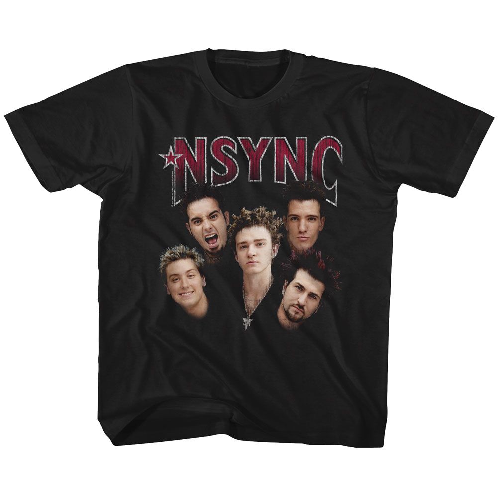 NSYNC - GROUP SHOT YOUTH SHIRT