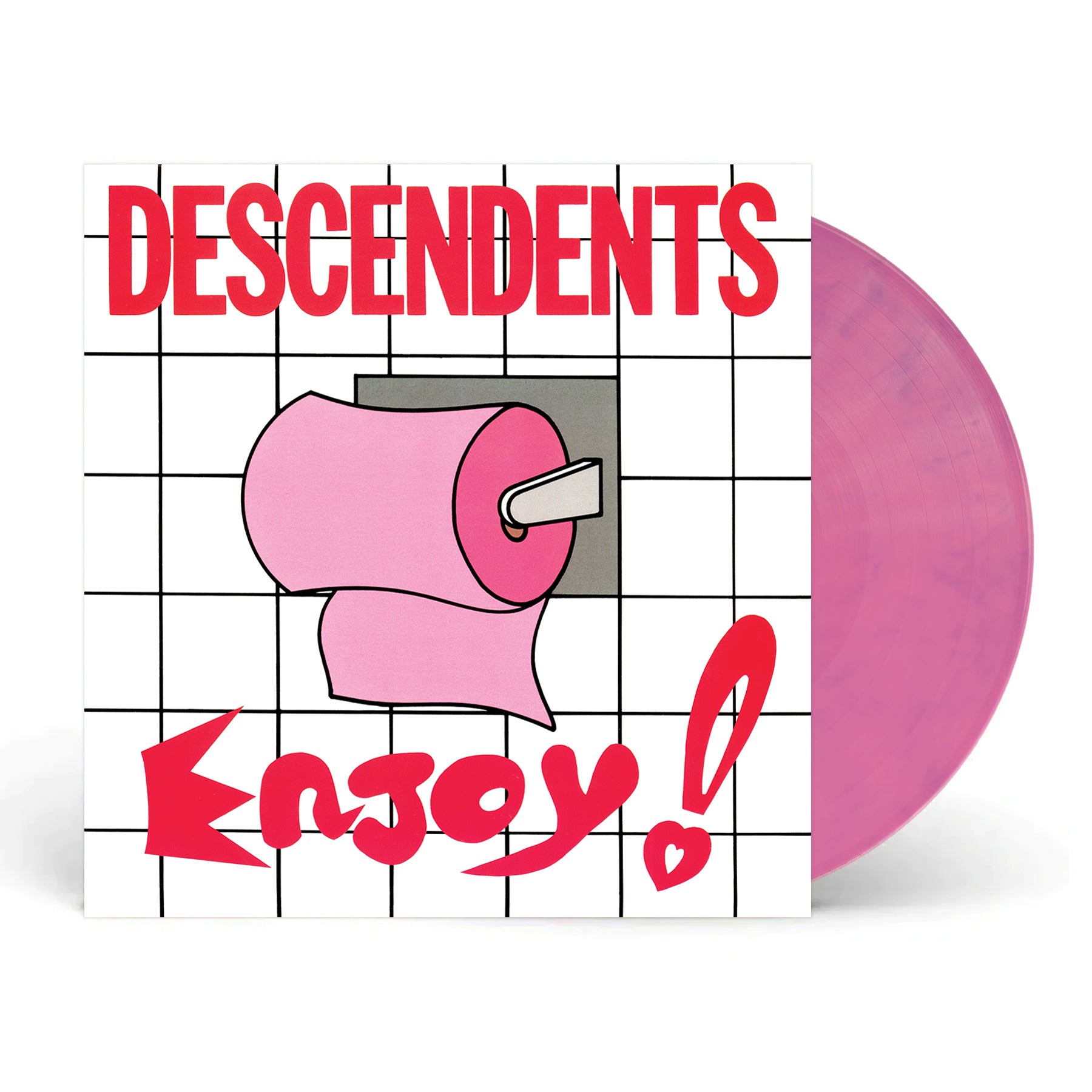 DESCENDENTS ‘ENJOY!’ LP (Limited Edition – Only 400 Made, Bubblegum Vinyl)