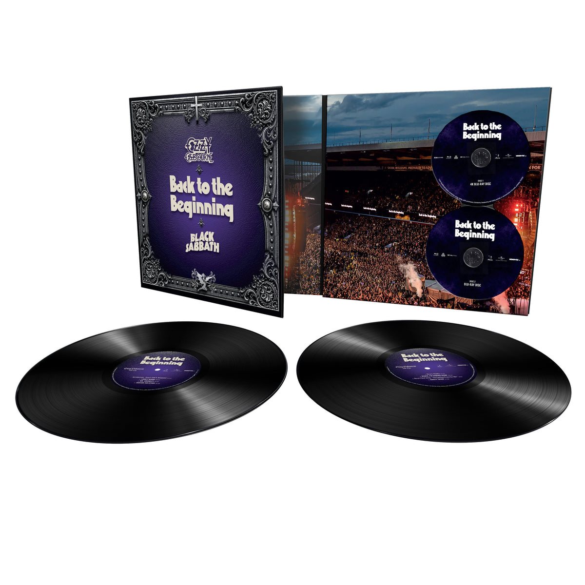 OZZY OSBOURNE & BLACK SABBATH 'BACK TO THE BEGINNING' HALF-SPEED LP + BLU-RAY