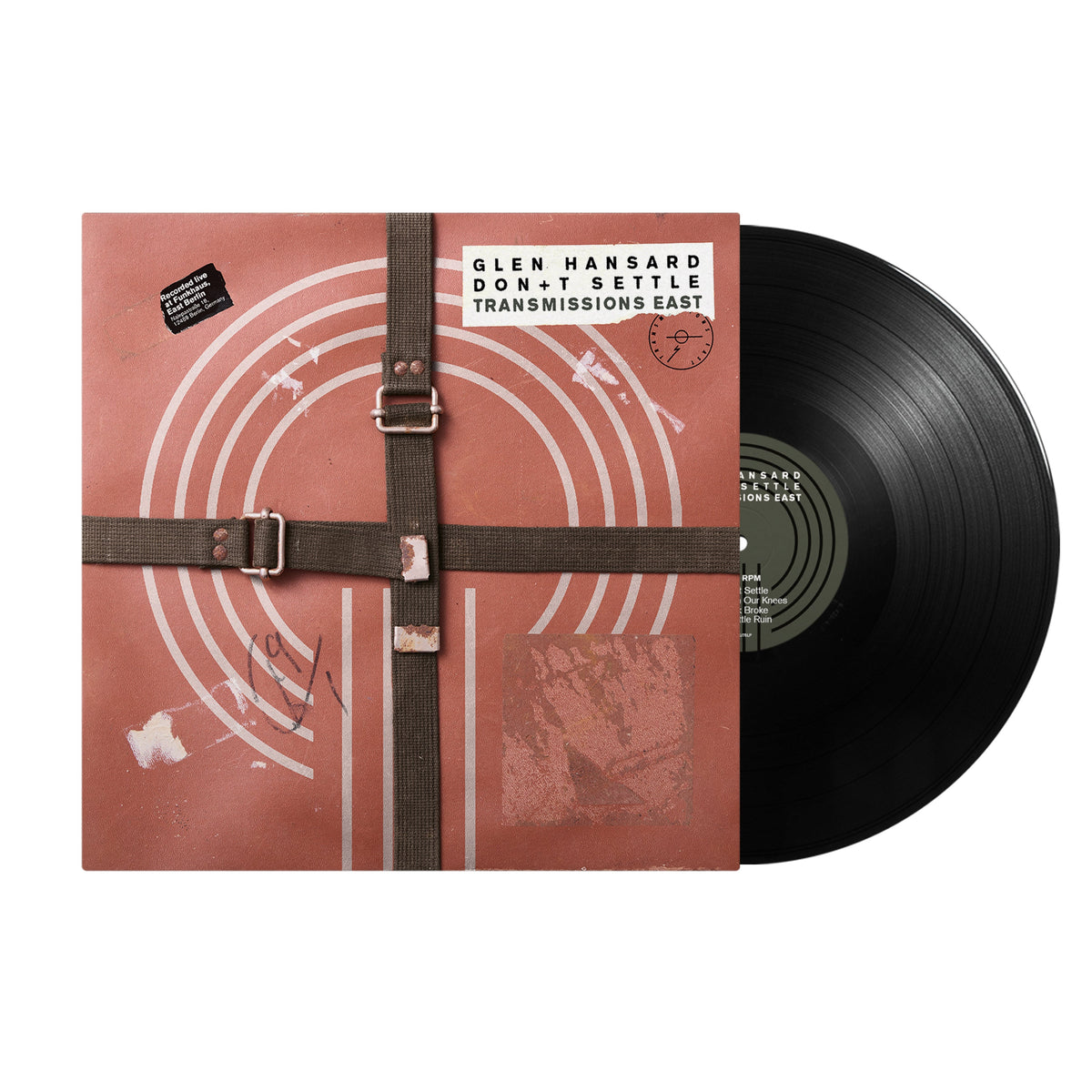 GLEN HANSARD 'DON'T SETTLE (Vol. 1 - Transmissions East)' LP