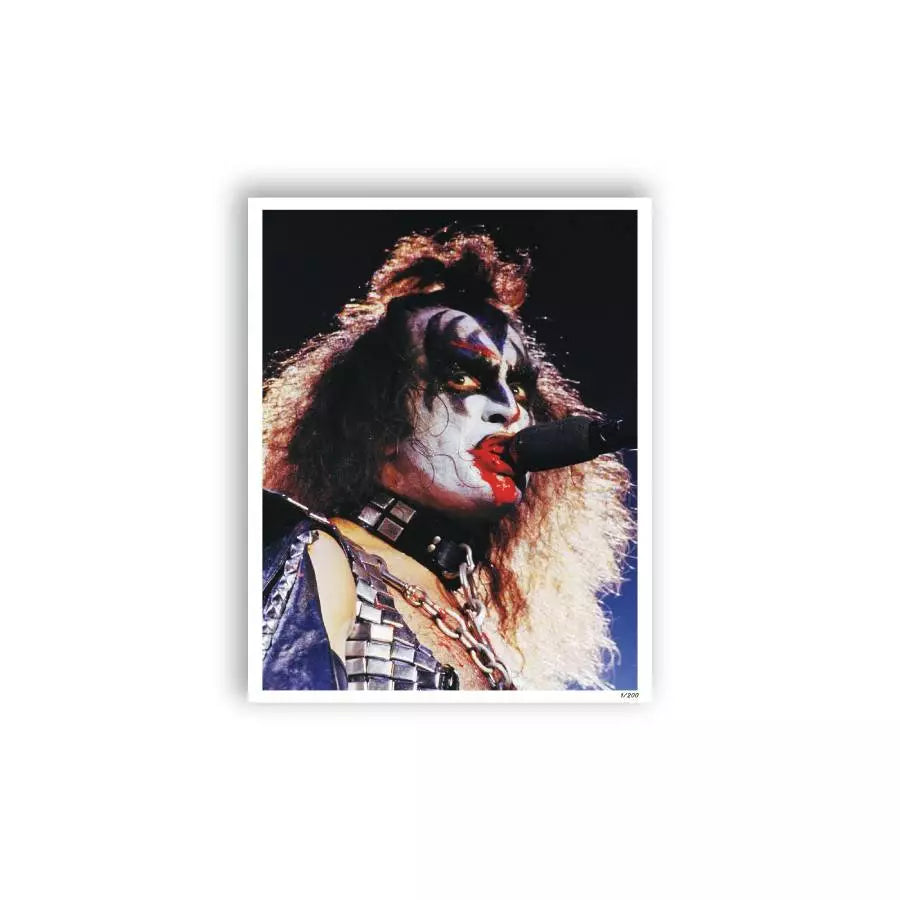 GOLDMINE MAGAZINE: OCT/NOV 2022 ISSUE FEATURING KISS' GENE SIMMONS – ALT COVER HAND-NUMBERED SLIPCASE & PHOTO PRINT