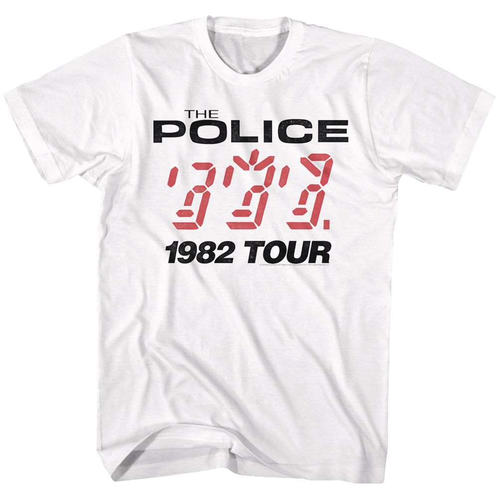 THE POLICE - 1982 TOUR SHIRT