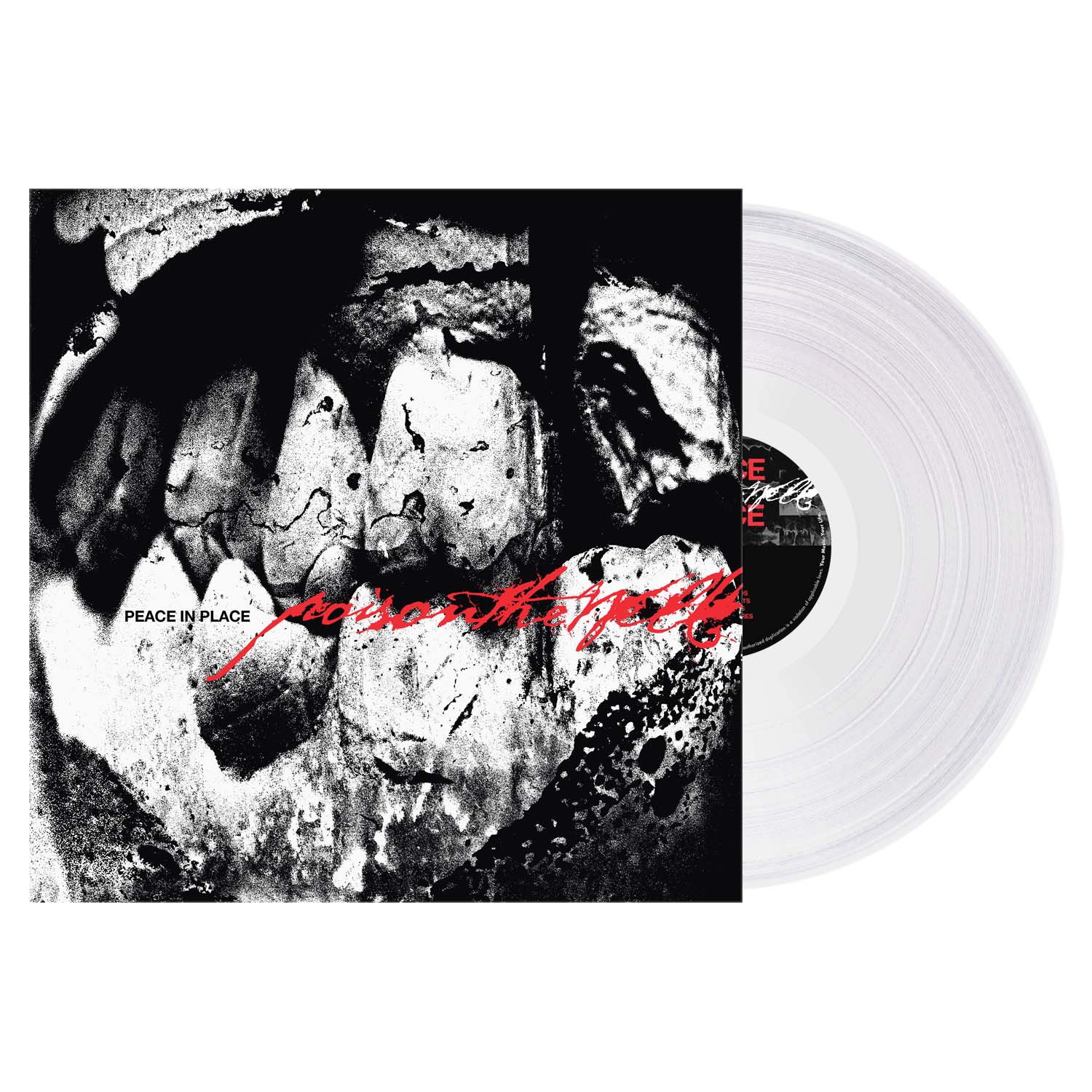 POISON THE WELL ‘PEACE IN PLACE’ LP (Ultra Clear Vinyl)