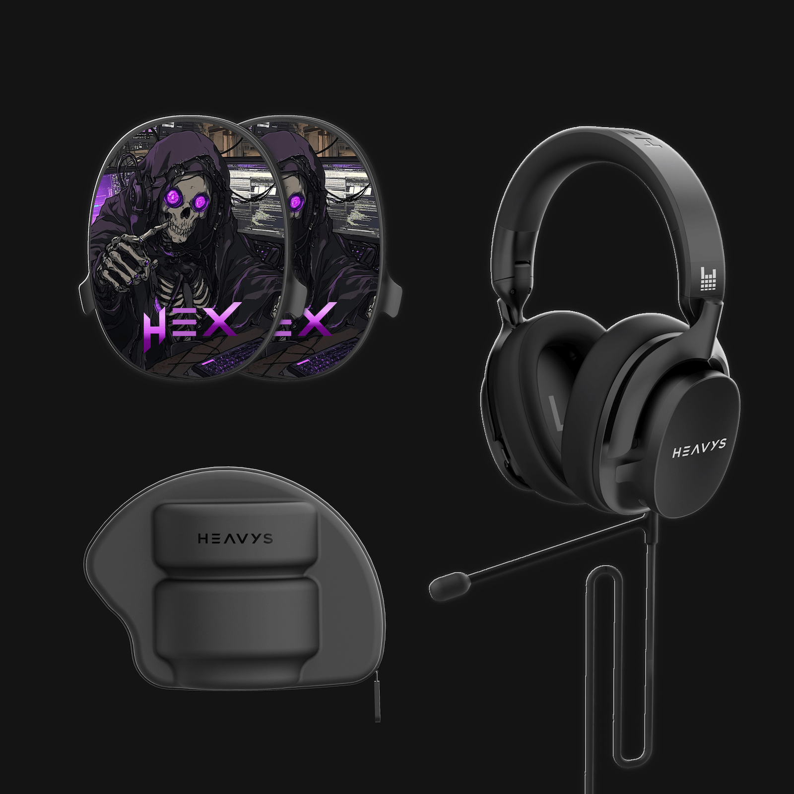 HEAVYS HEADPHONES + SHELLS BUNDLE (SAVE UP TO 20%)