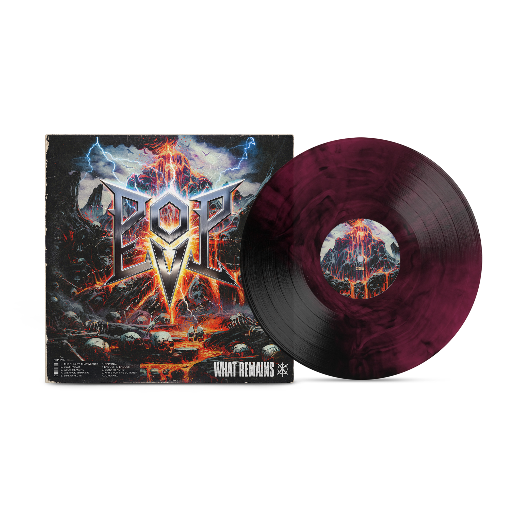 POP EVIL 'WHAT REMAINS' LP (Galaxy Translucent Vinyl)