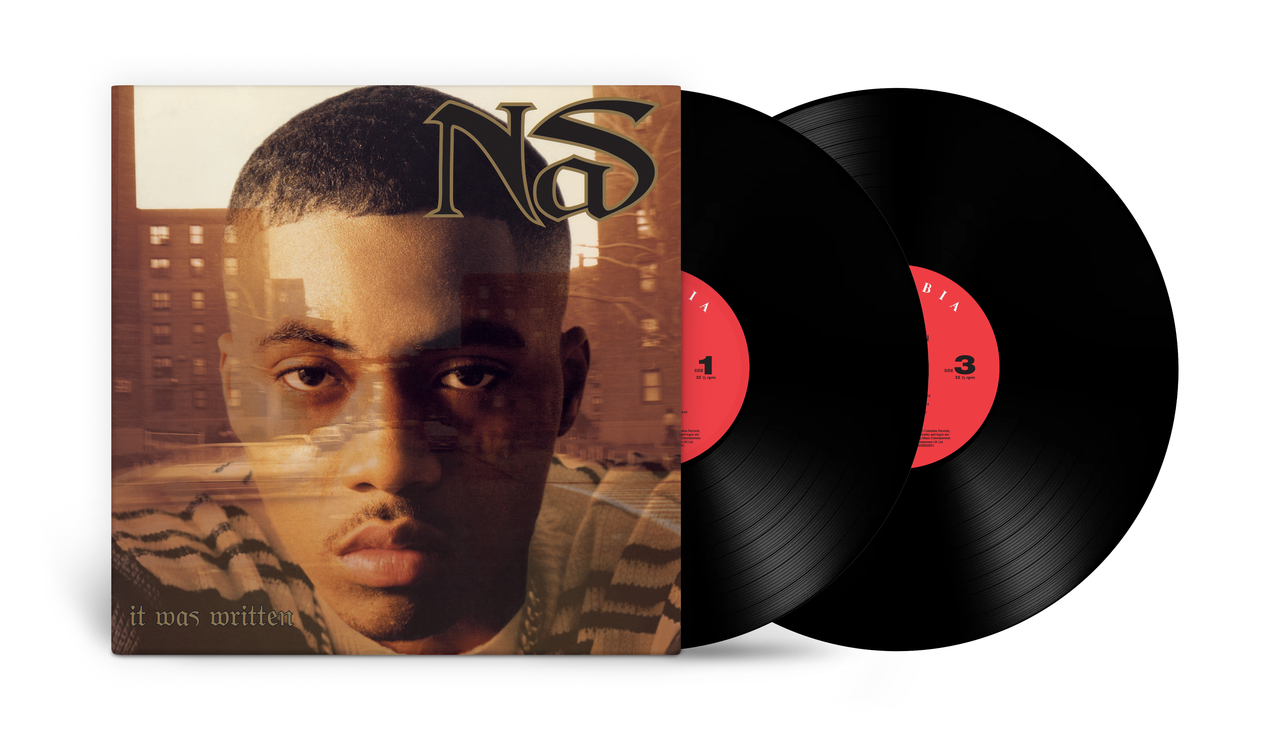 NAS 'IT WAS WRITTEN' 2LP (Black Vinyl)