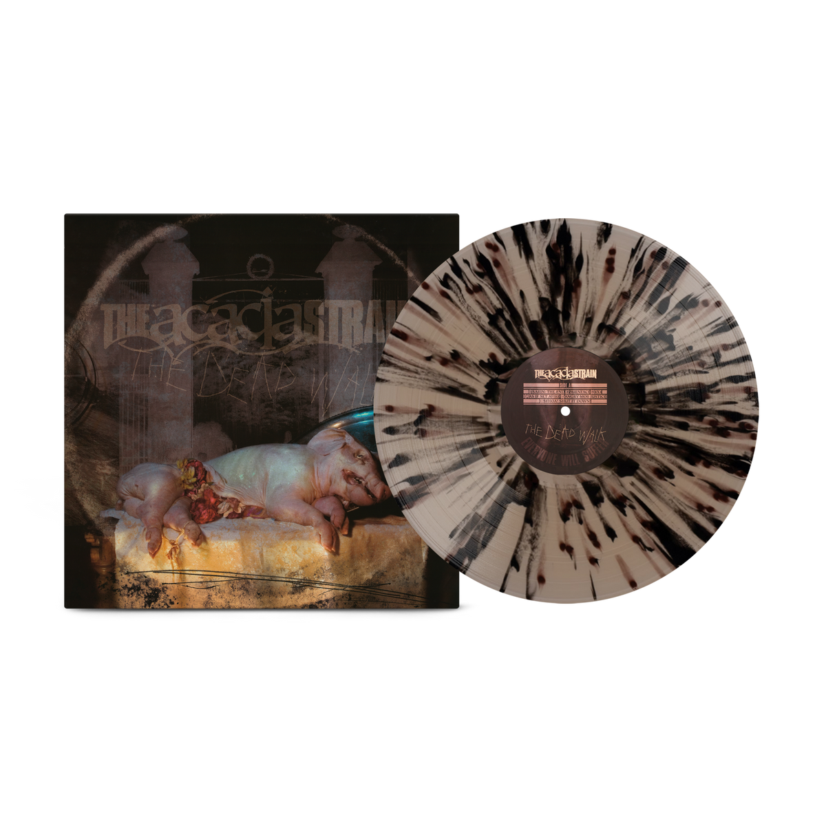 THE ACACIA STRAIN 'DEAD WALK ON PIG SKIN' LP (Splatter Vinyl)