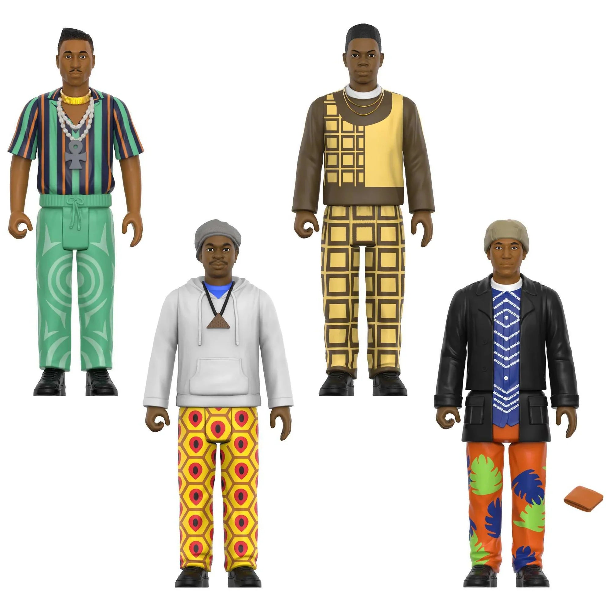 A TRIBE CALLED QUEST REACTION FIGURES WAVE 1 (People's Instinctive Travels And The Paths Of Rhythm 4-Pack)