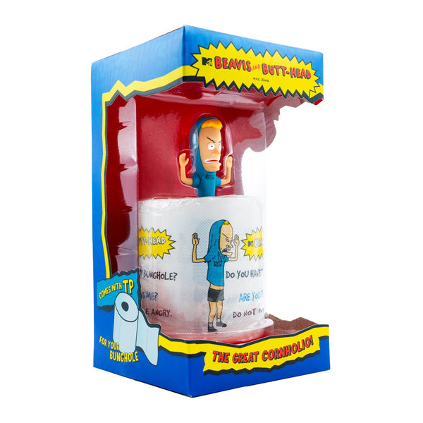 *BLEMISHED* BEAVIS AND BUTT-HEAD REACTION FIGURE WAVE 1 - CORNHOLIO BOXSET WITH TP *BLEMISHED*