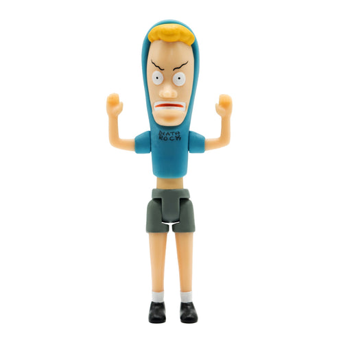 *BLEMISHED* BEAVIS AND BUTT-HEAD REACTION FIGURE WAVE 1 - CORNHOLIO BOXSET WITH TP *BLEMISHED*