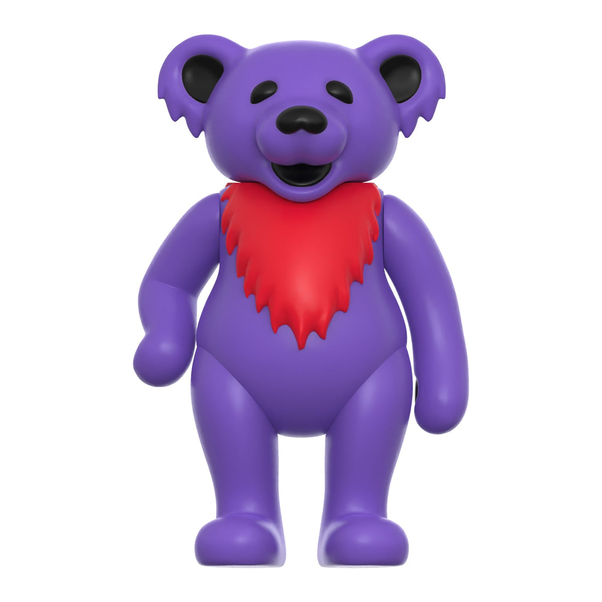 SUPER7 REACTION GRATEFUL DEAD W3 DANCING BEARS HAIGHT PURPLE (GLOW IN THE DARK)