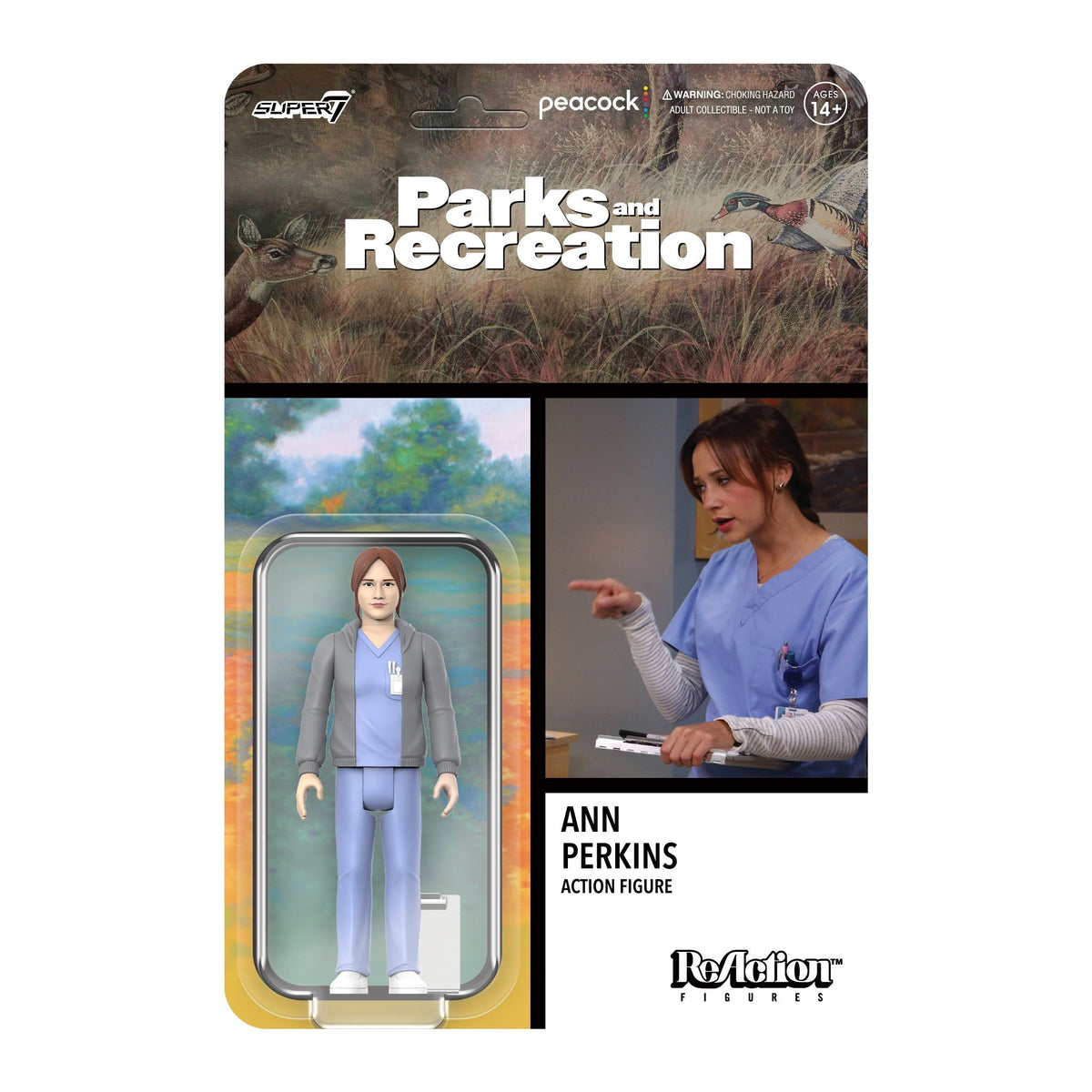 PARKS AND RECREATION REACTION WAVE 2 - NURSE ANN PERKINS ACTION FIGURE