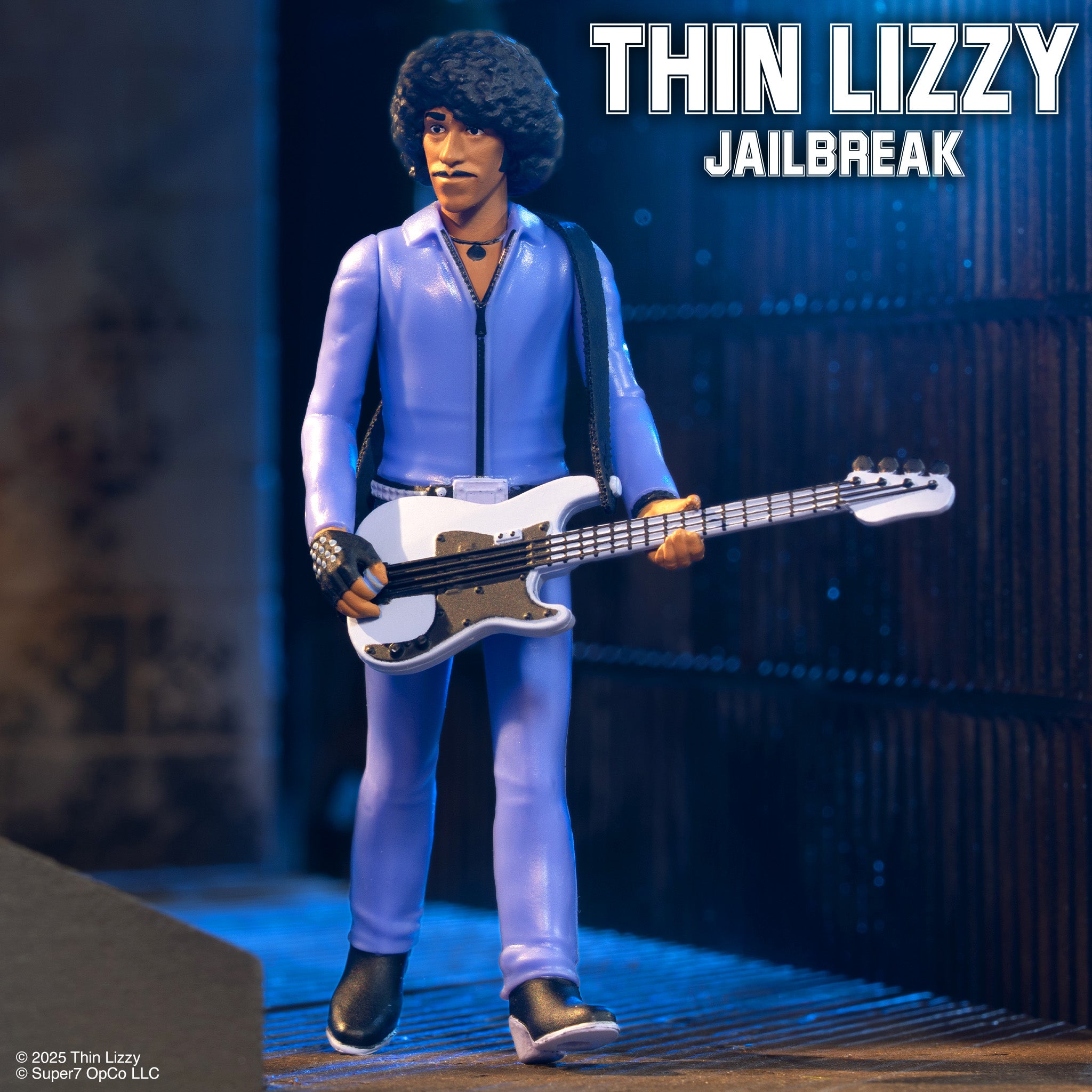 THIN LIZZY PHIL LYNOTT (JAILBREAK) REACTION FIGURE WAVE 2