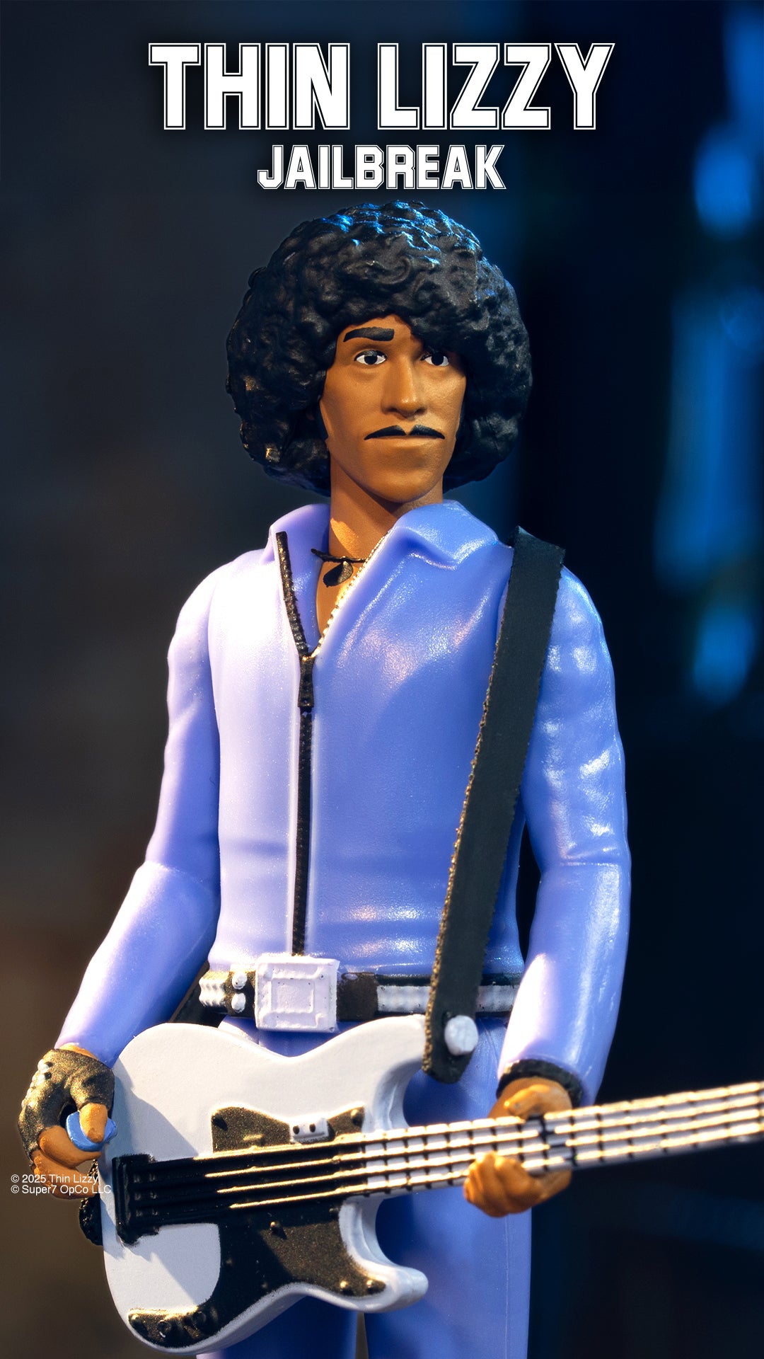 THIN LIZZY PHIL LYNOTT (JAILBREAK) REACTION FIGURE WAVE 2