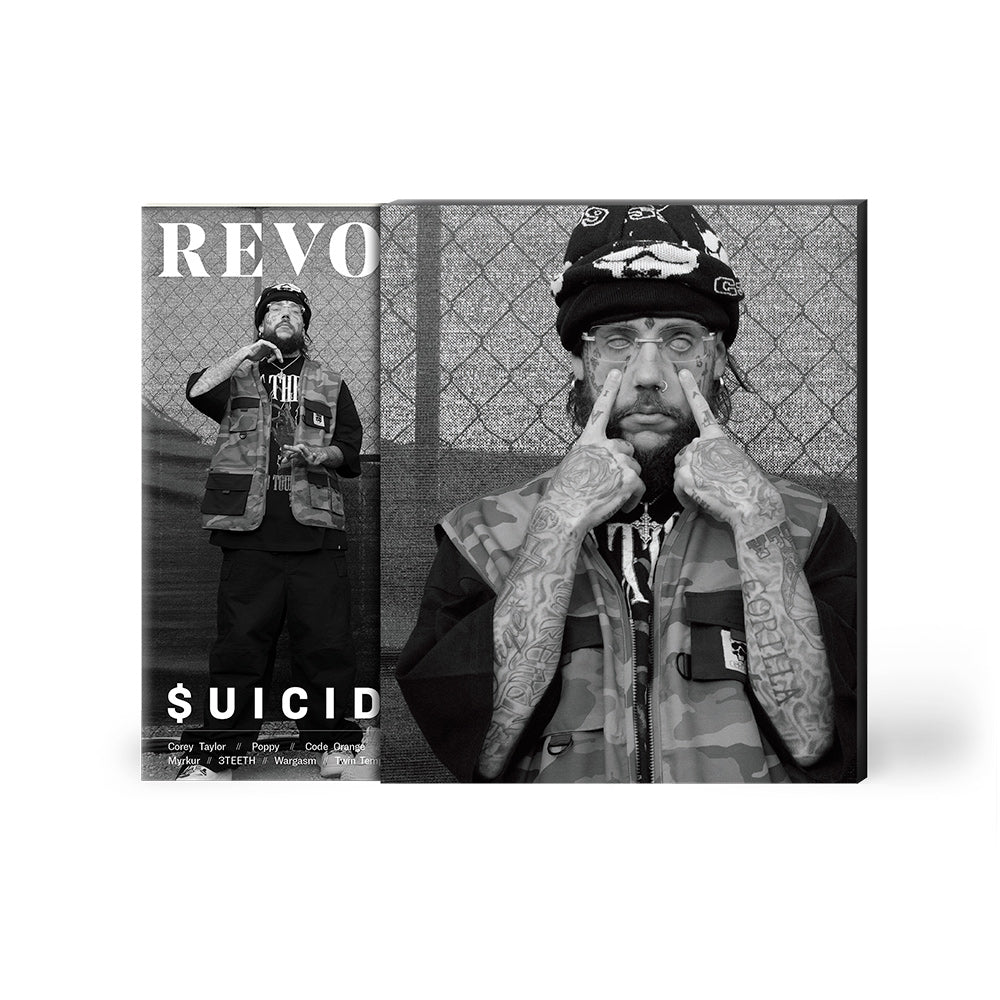 suicideboys $uicideboy$ 最新作セット UICIDEBOY$ x REVOLVER – FALL 2023 ISSUE IN NUMBERED SLIPCASE