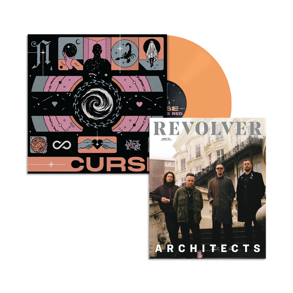 ARCHITECTS X REVOLVER BUNDLE - REVOLVER SPRING 2024 ISSUE W/ 'CURSE' 12" VINYL (Limited Edition – Only 500 Made - COLOR w/ Etched B-Side Vinyl)