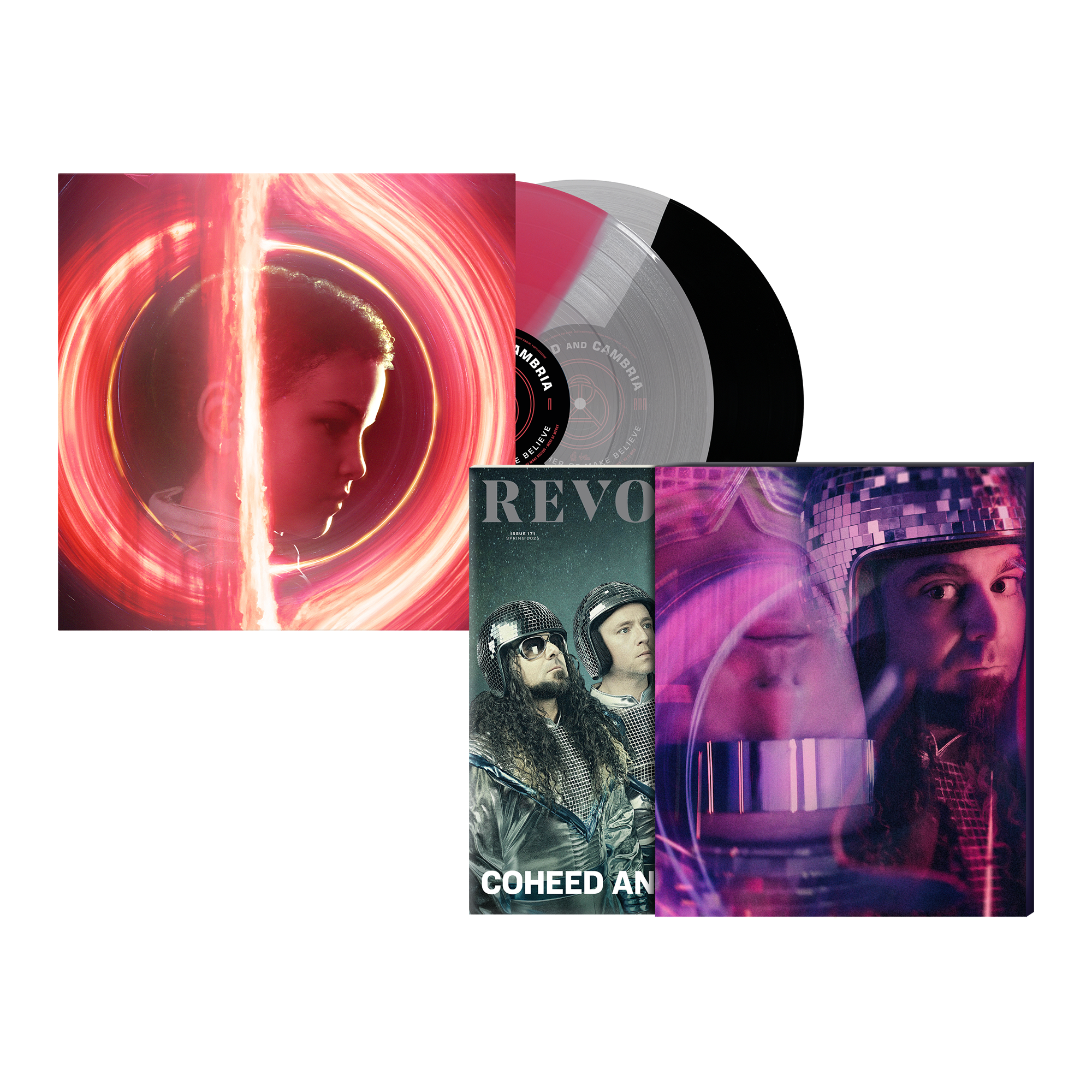 COHEED AND CAMBRIA ‘THE FATHER OF MAKE BELIEVE’ 2LP (Limited Edition) + REVOLVER SPRING 2025 ISSUE IN NUMBERED SLIPCASE