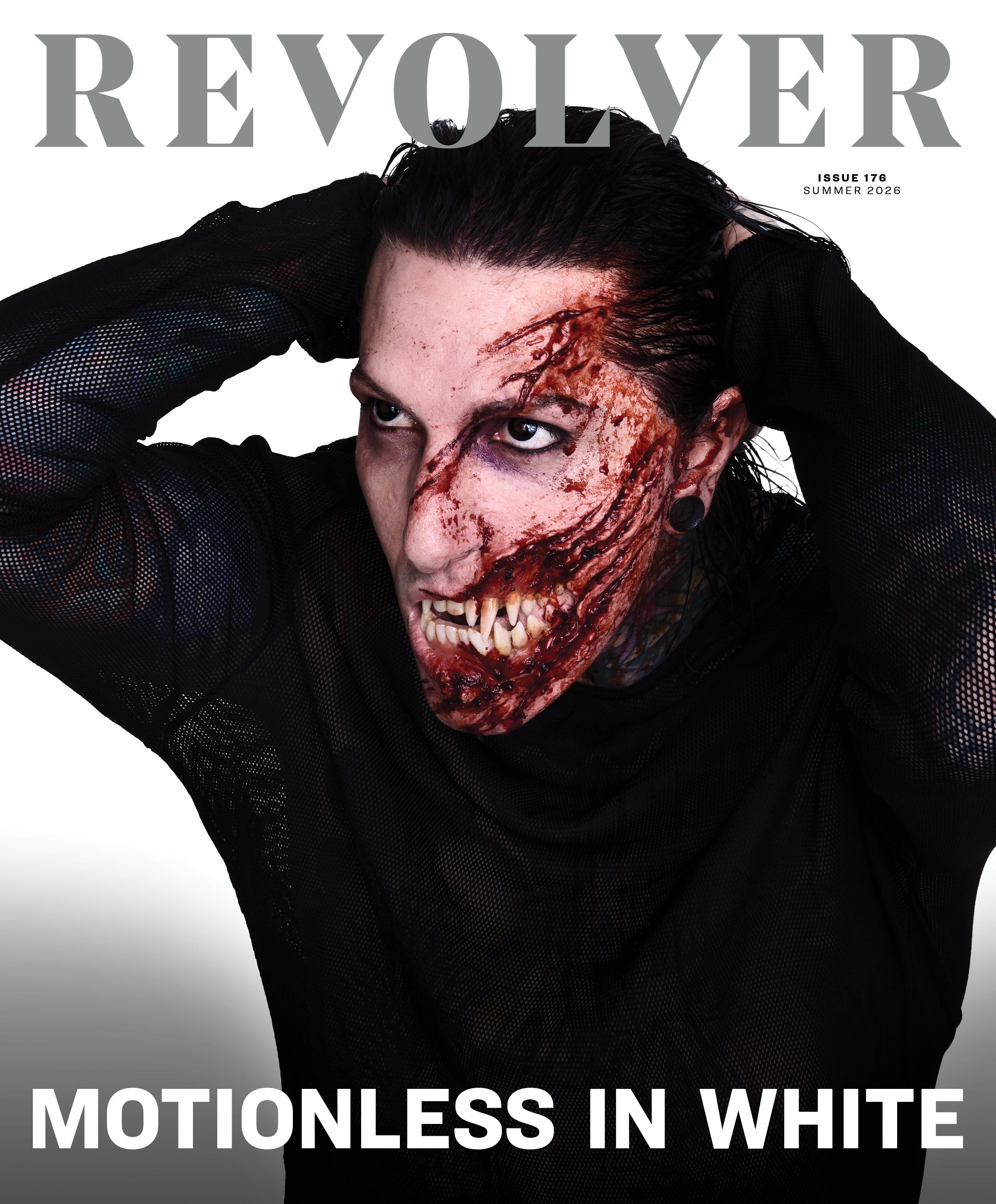 MOTIONLESS IN WHITE x REVOLVER – SUMMER 2026 ALT COVER ISSUE IN NUMBERED SLIPCASE + EXCLUSIVE SLIPMAT