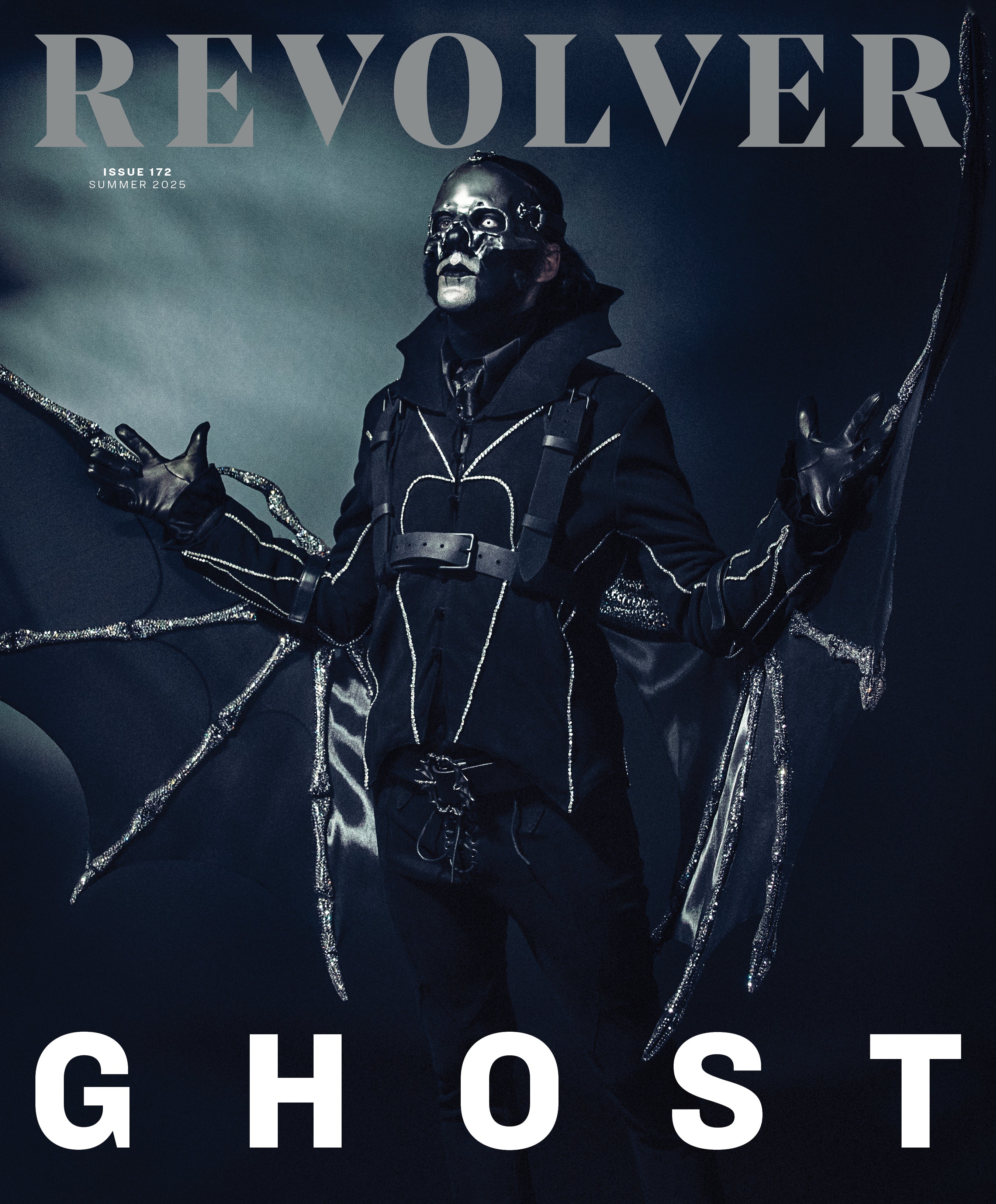 GHOST x REVOLVER – "PAPA V ILLUSTRATED BY MARALD VAN HAASTEREN" ALTERNATE COVER SUMMER 2025 ISSUE IN NUMBERED SLIPCASE