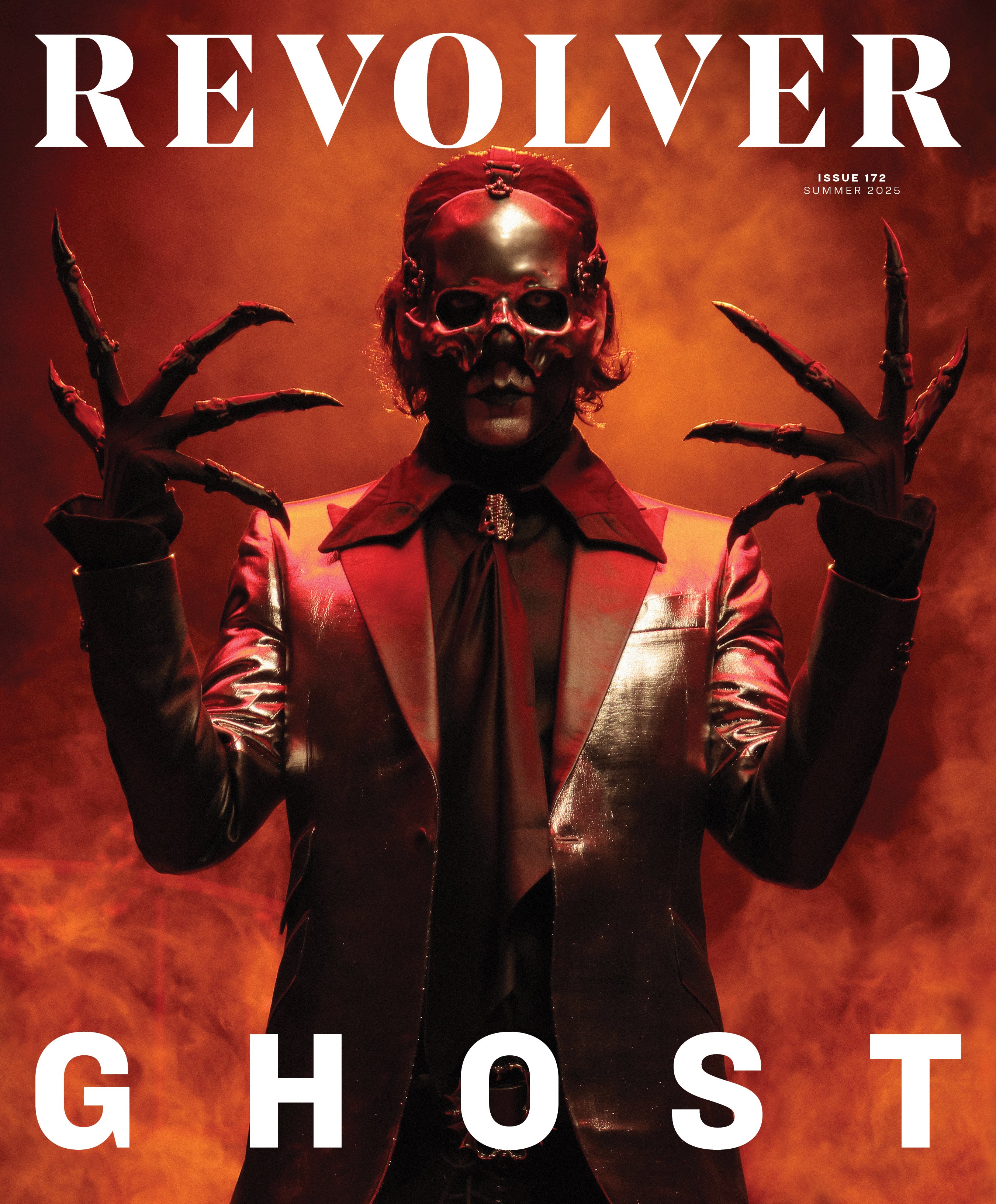 GHOST ‘SKELETÁ’ LP (Exclusive – Magenta Mix Vinyl) + REVOLVER SUMMER 2025 ISSUE & EXCLUSIVE SLIPMAT