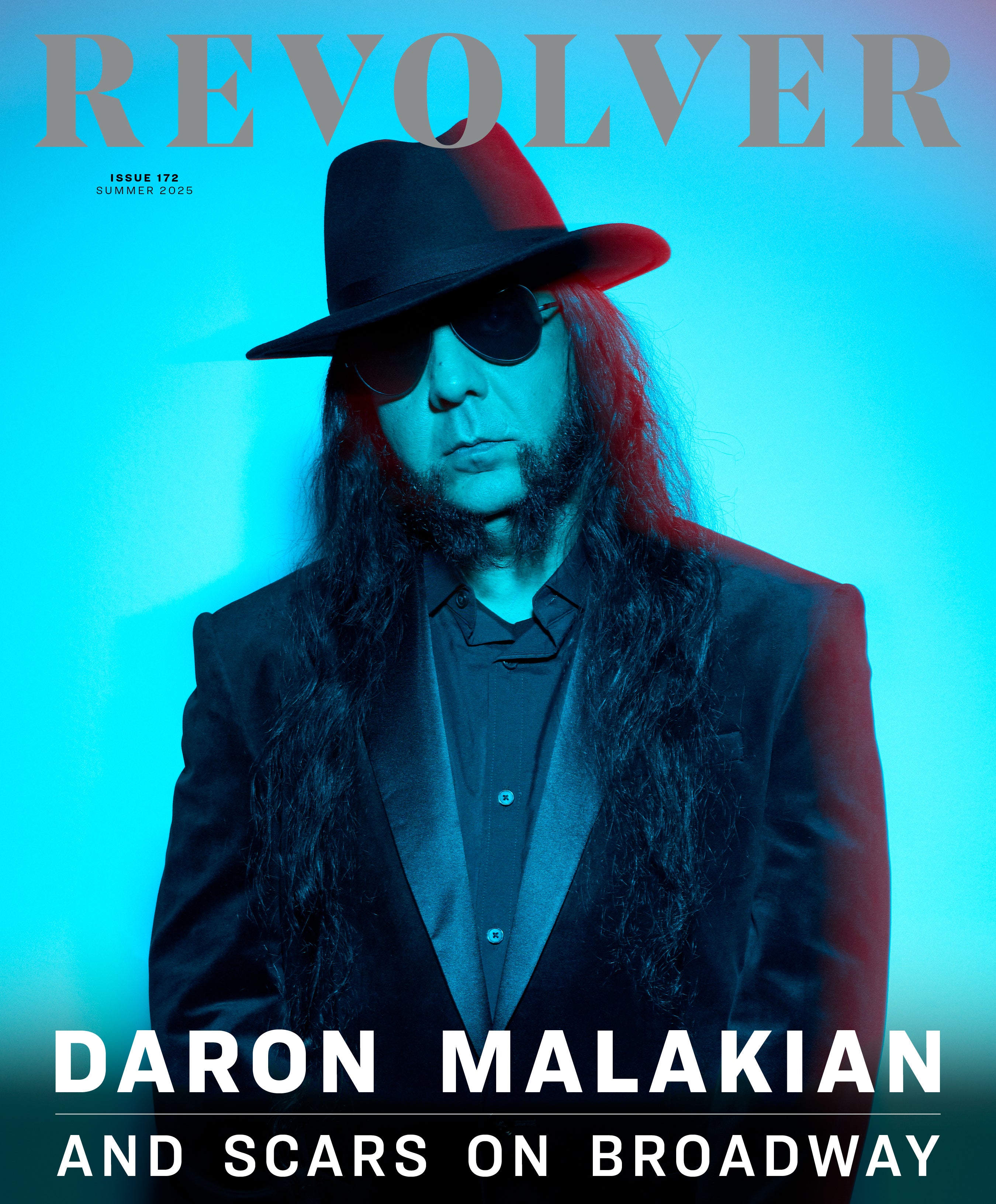 DARON MALAKIAN AND SCARS ON BROADWAY ‘ADDICTED TO THE VIOLENCE’ LP (Exclusive – Limited to 300, Metallic Gold Vinyl) + REVOLVER SUMMER 2025 ISSUE