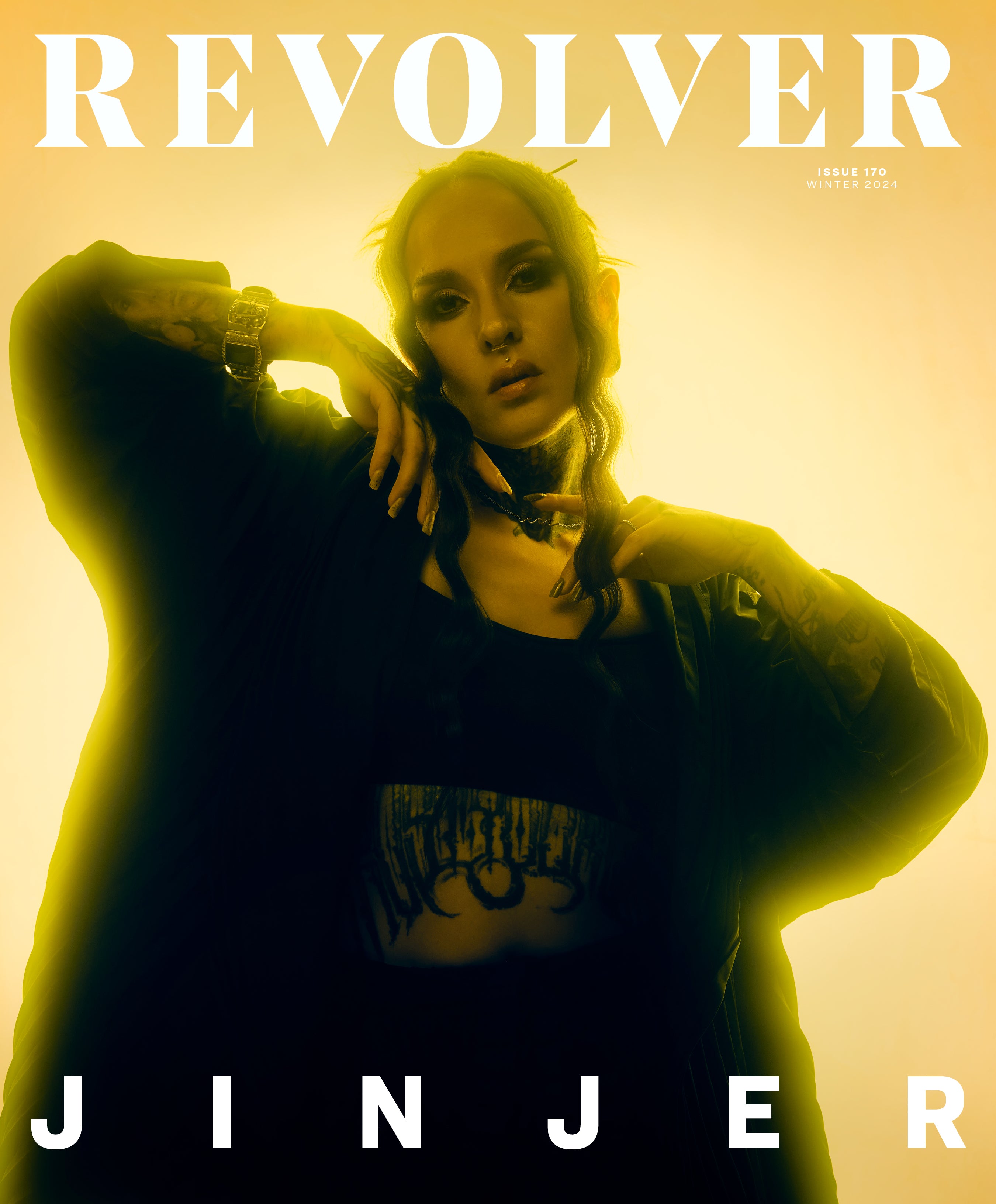 JINJER X REVOLVER BUNDLE – ALTERNATIVE COVER WINTER 2024 ISSUE IN NUMBERED SLIPCASE & AUTOGRAPHED PRINT