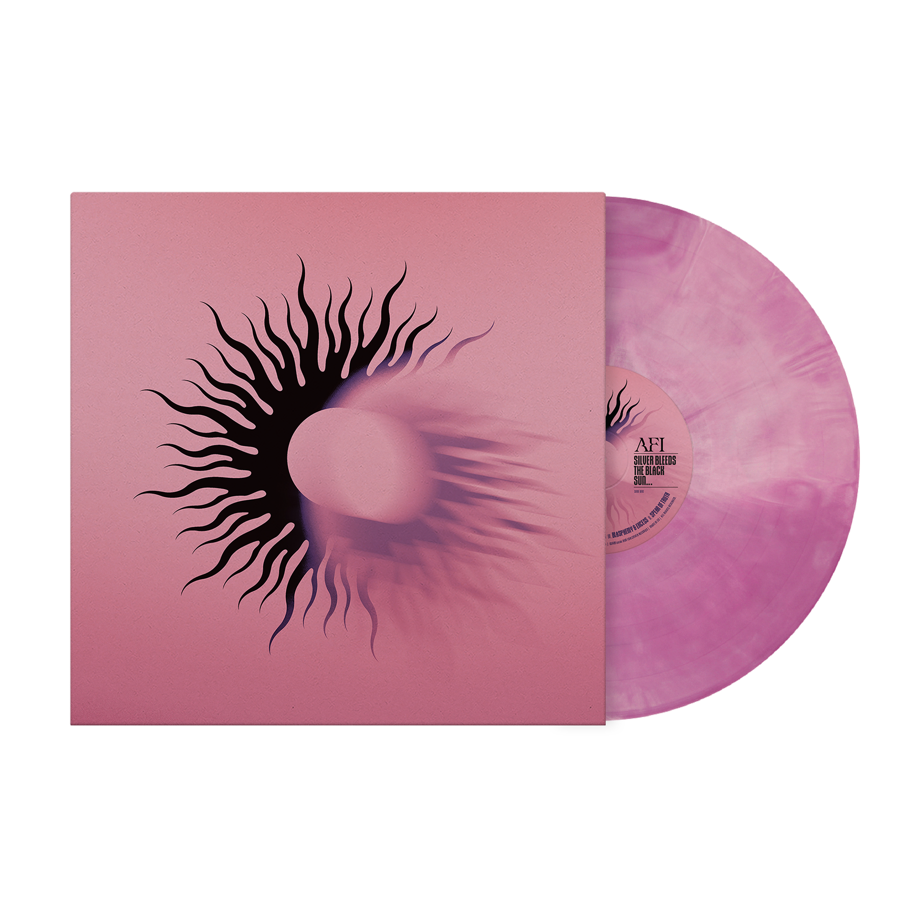 AFI ‘SILVER BLEEDS THE BLACK SUN…’ LP (Exclusive, Limited to 500 – Purple & White Swirl Vinyl)