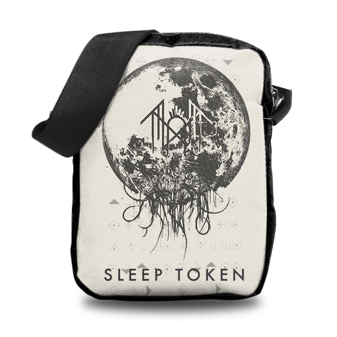 SLEEP TOKEN - THE SUMMONING - WHITE CROSSBODY BAG