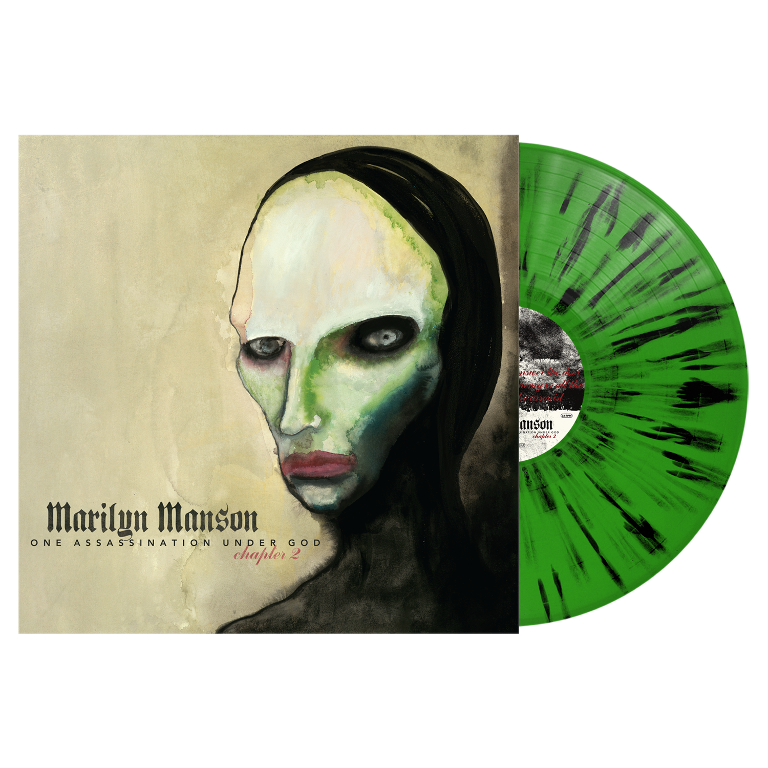 MARILYN MANSON 'ONE ASSASSINATION UNDER GOD - CHAPTER 2' LP (Exclusive