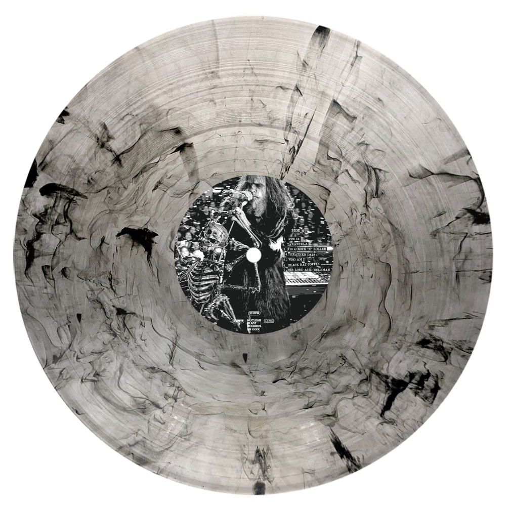 ROB ZOMBIE ‘THE GREAT SATAN’ LP (Exclusive – Limited to 1000, Clear w/ Black Smoke Vinyl)