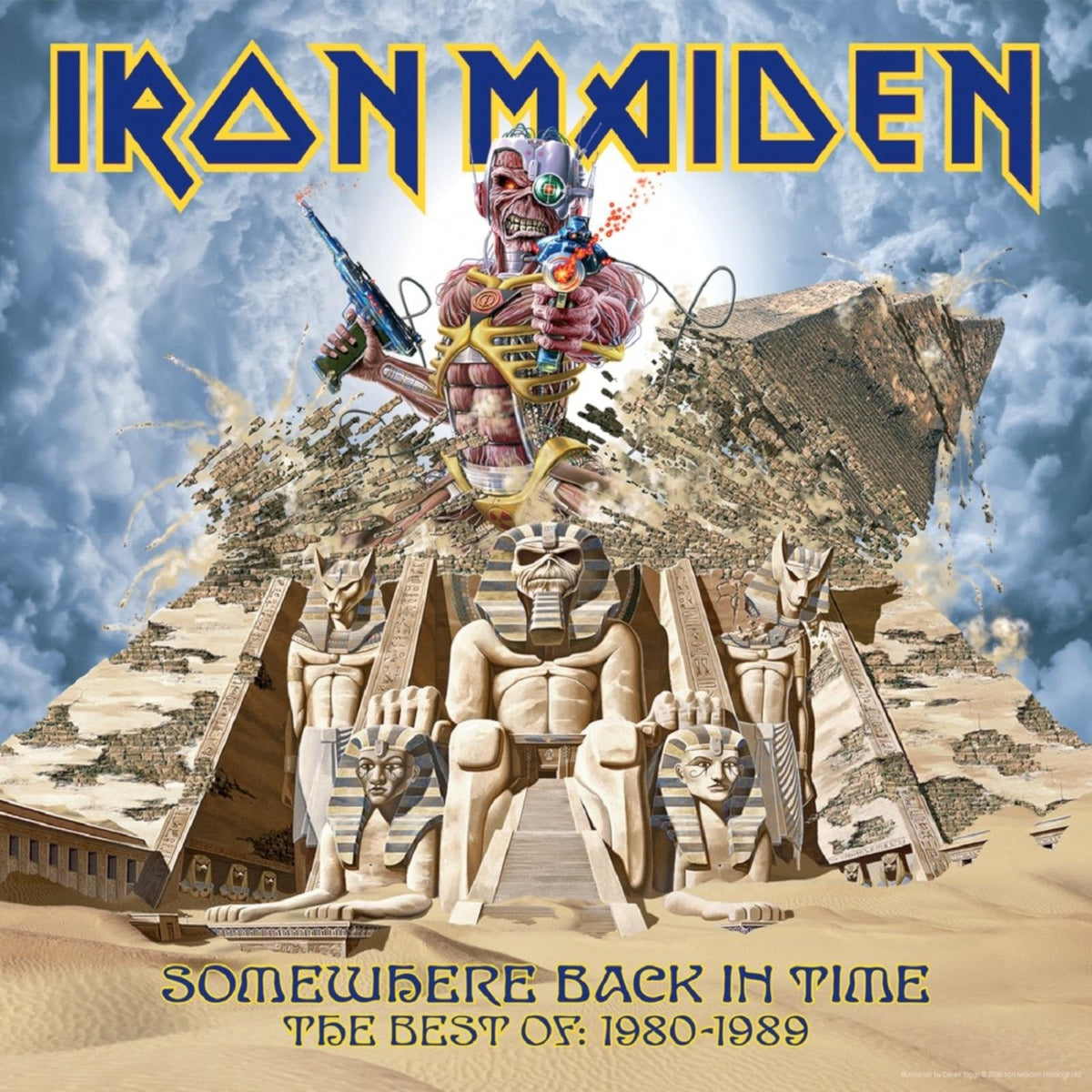 IRON MAIDEN 'SOMEWHERE BACK IN TIME: THE BEST OF 1980-1989' CD