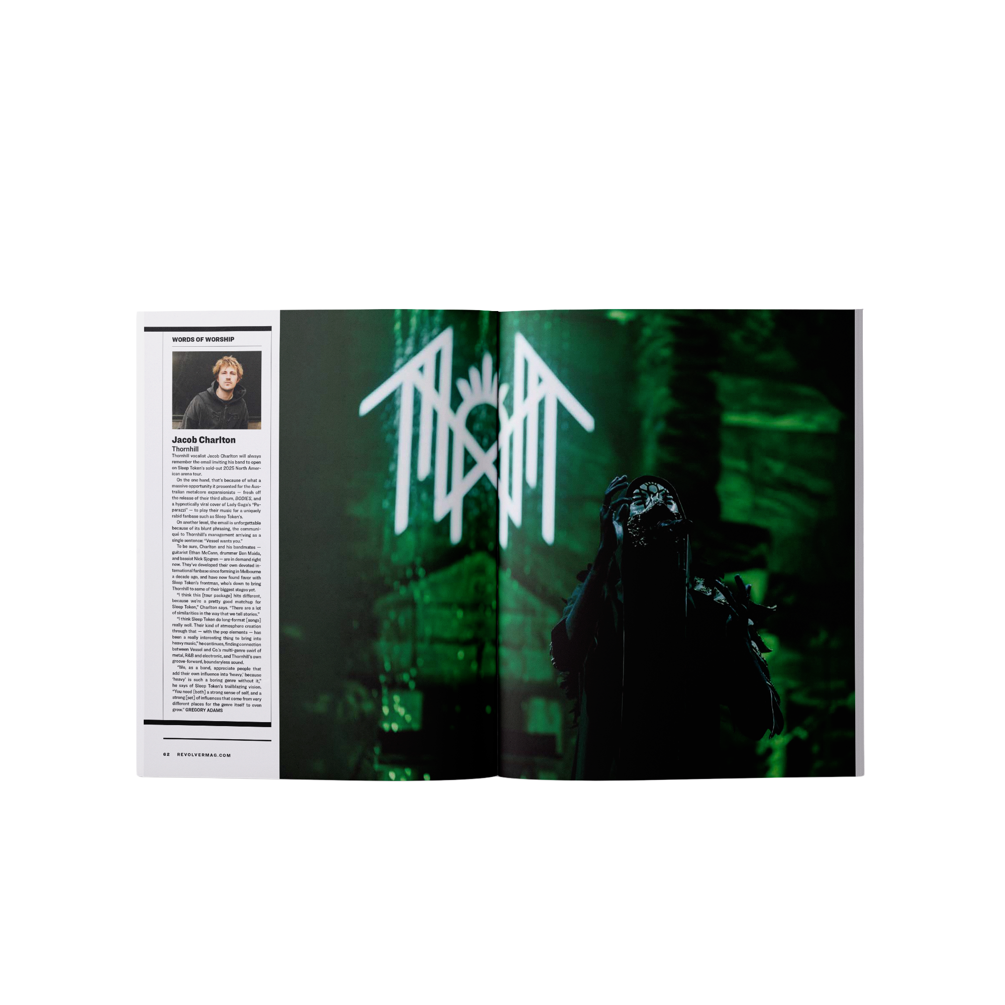 SLEEP TOKEN x REVOLVER 2025 EXPANDED SPECIAL COLLECTOR'S EDITION IN NUMBERED FOILED SLIPCASE