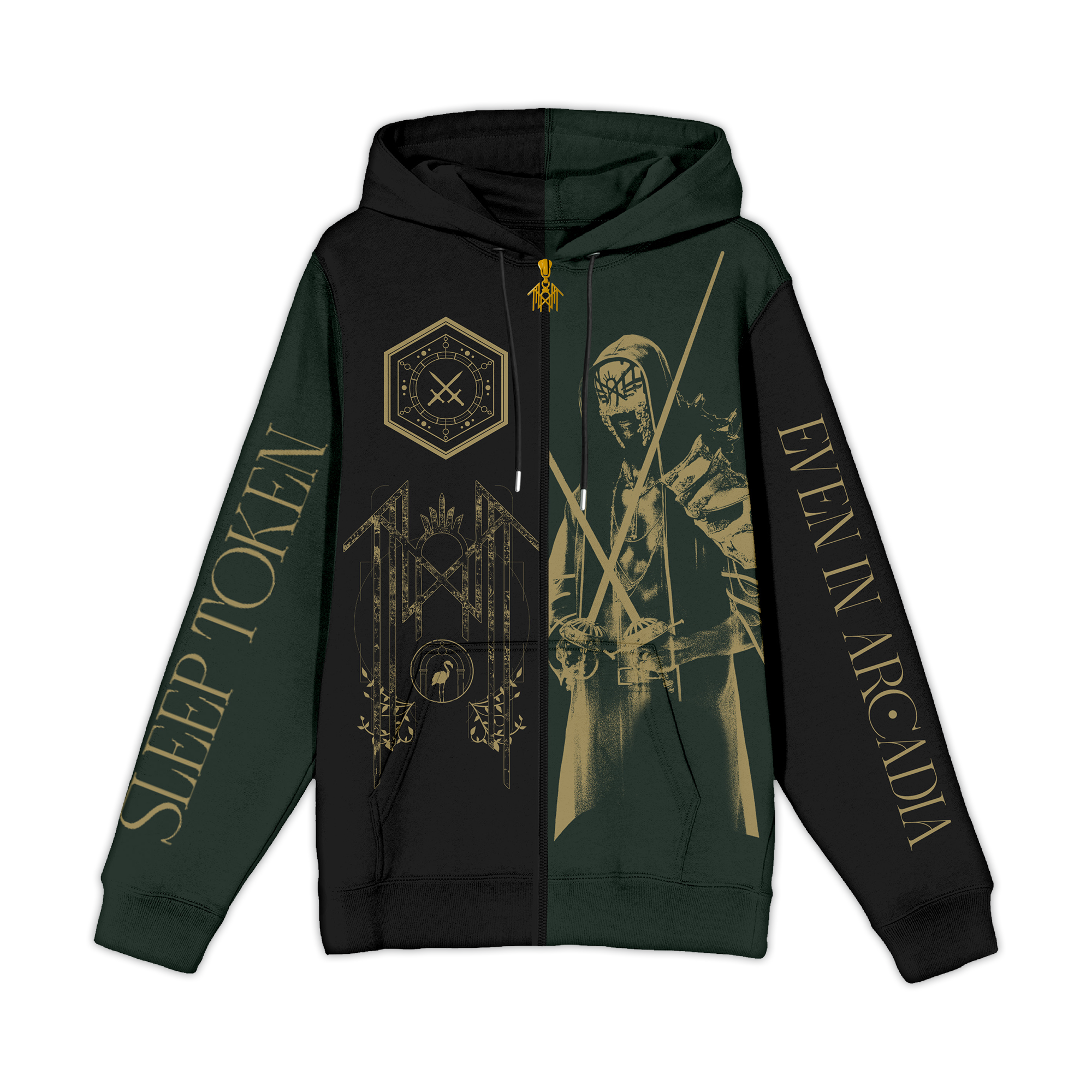 SLEEP TOKEN "EVEN IN ARCADIA" LIMITED EDITION EXCLUSIVE CUT & SEW HOODIES