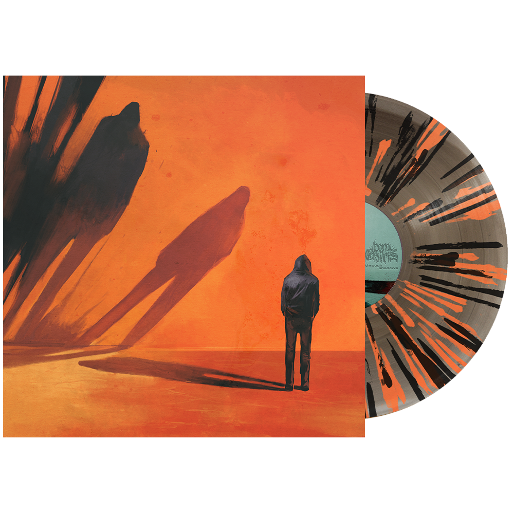 BORN OF OSIRIS ‘THROUGH SHADOWS’ LP (Limited Edition – Only 100 Made, Cloudy Clear + Black Ice Side A/B w/ Orange + Black Splatter Vinyl)