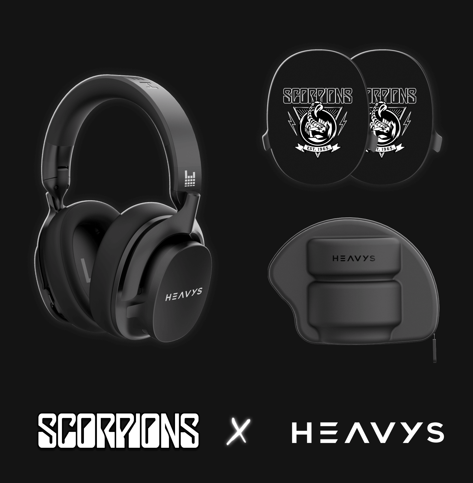 SCORPIONS LIMITED EDITION HEADPHONES