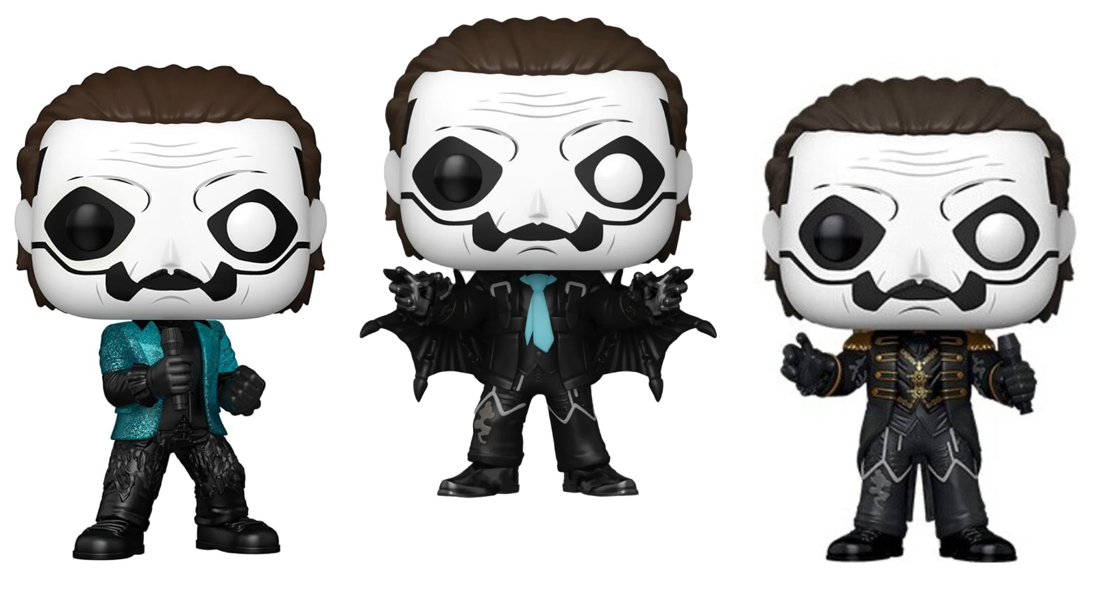 GHOST PAPA EMERITUS IV FUNKO POP! ROCKS FIGURES (Three Pack)