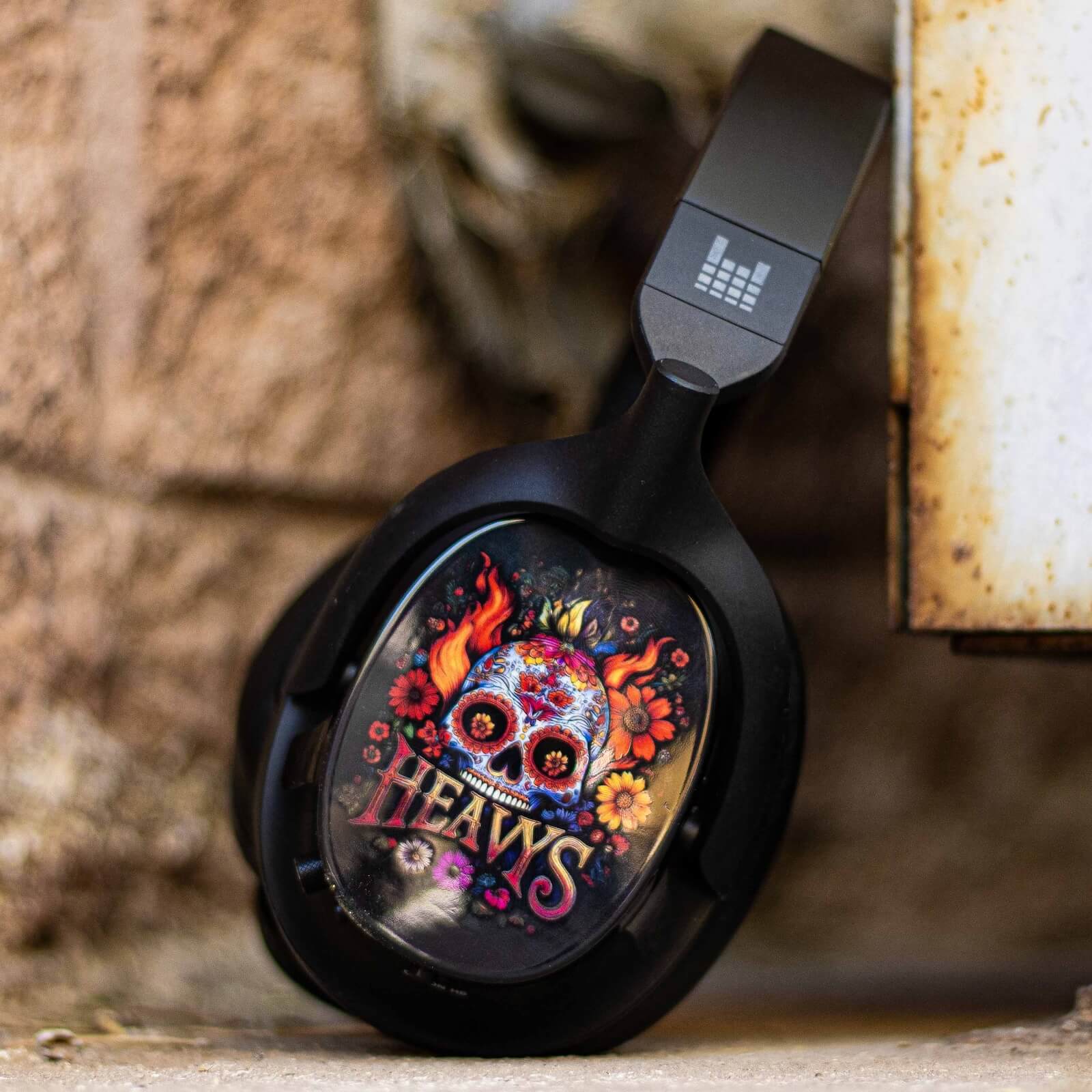 SUGAR SKULL HEADPHONES (CUSTOM HEAVYS SERIES)