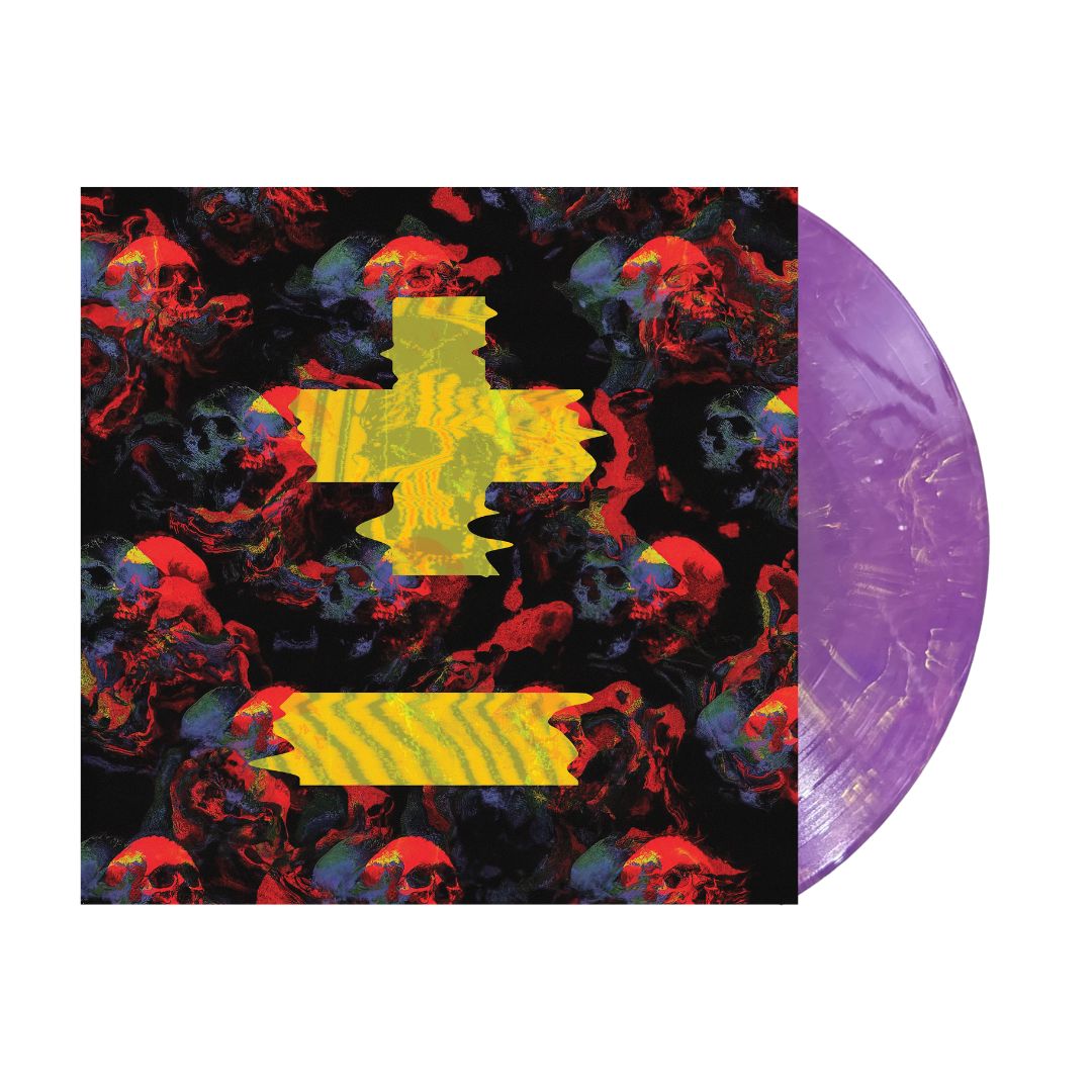 POP EVIL 'SKELETONS' LP (Purple w/ Yellow Marble Vinyl)