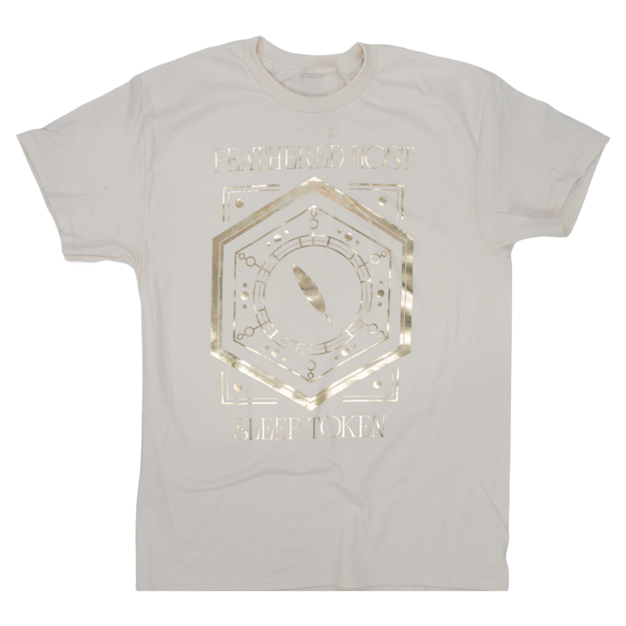 SLEEP TOKEN "FEATHERED HOST" LIMITED EDITION EXCLUSIVE FOIL PRINT T-SHIRT