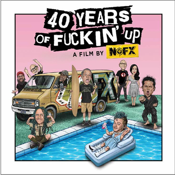NOFX '40 YEARS OF F*CKIN' UP: SOUNDTRACK' CD