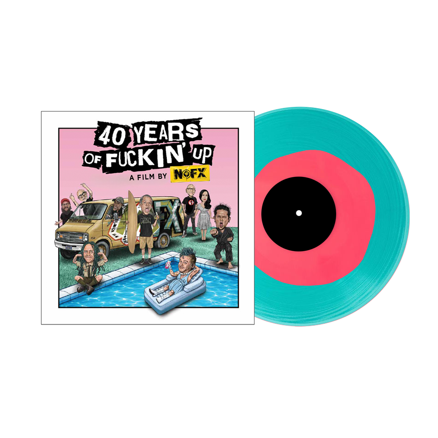 NOFX '40 YEARS OF F*CKIN' UP: SOUNDTRACK' LP (Exclusive – Limited to 5