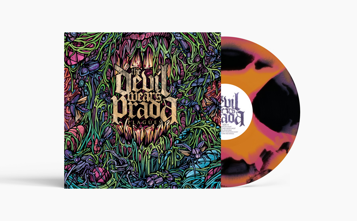 THE DEVIL WEARS PRADA ‘PLAGUES’ LP (Limited, Orange/Pink/Black Vinyl)