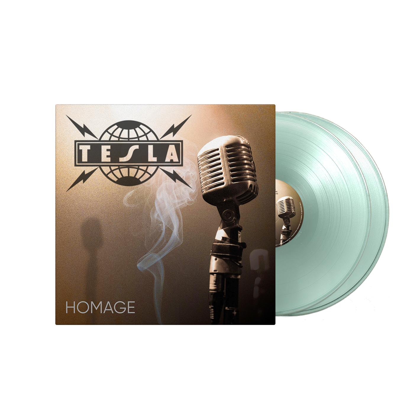 TESLA ‘HOMAGE’ 2LP (Exclusive – Limited to 200, Coke Bottle Clear Vinyl)