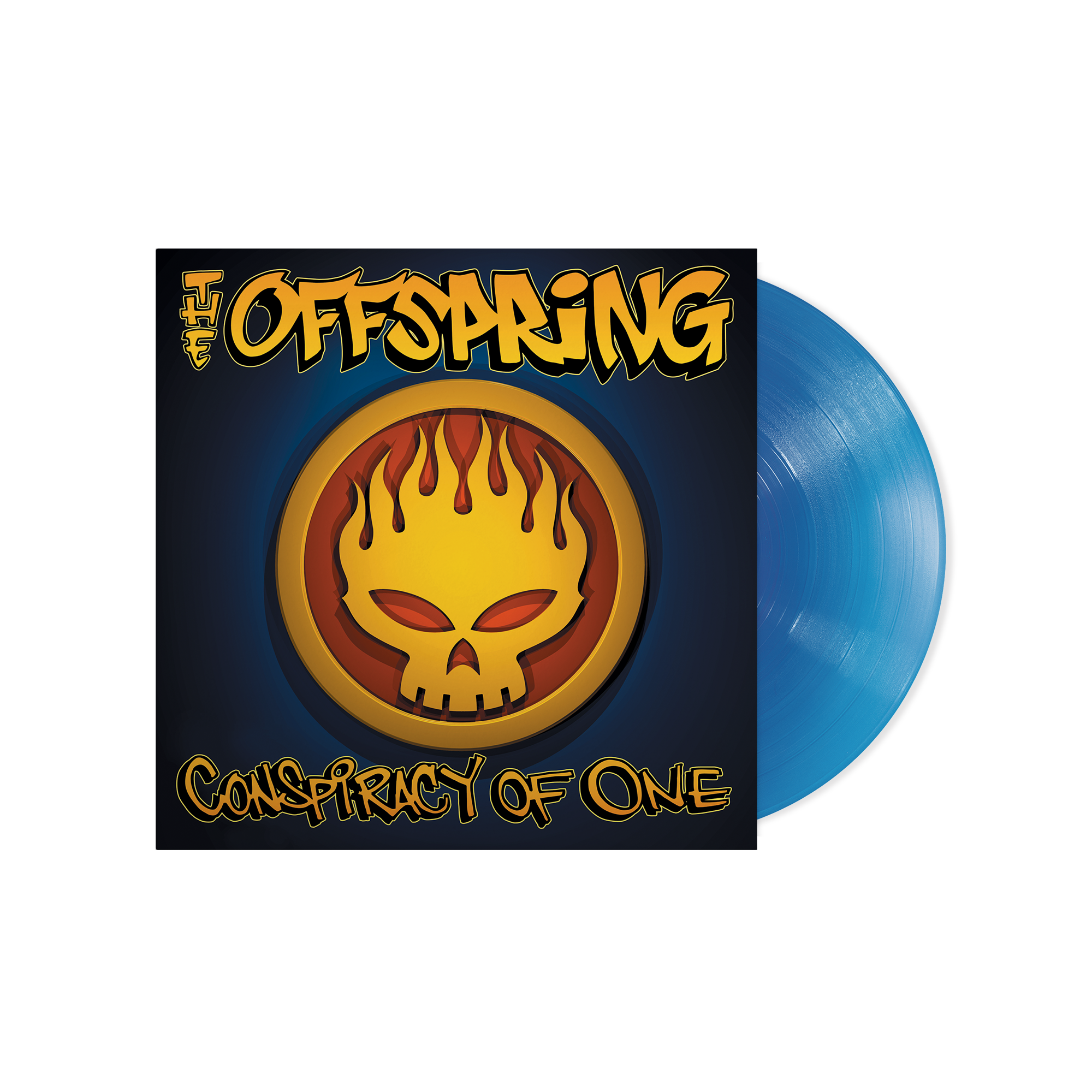THE OFFSPRING ‘CONSPIRACY OF ONE’ 25TH ANNIVERSARY LP (Exclusive – Limited to 500, Translucent Cobalt Blue Vinyl)