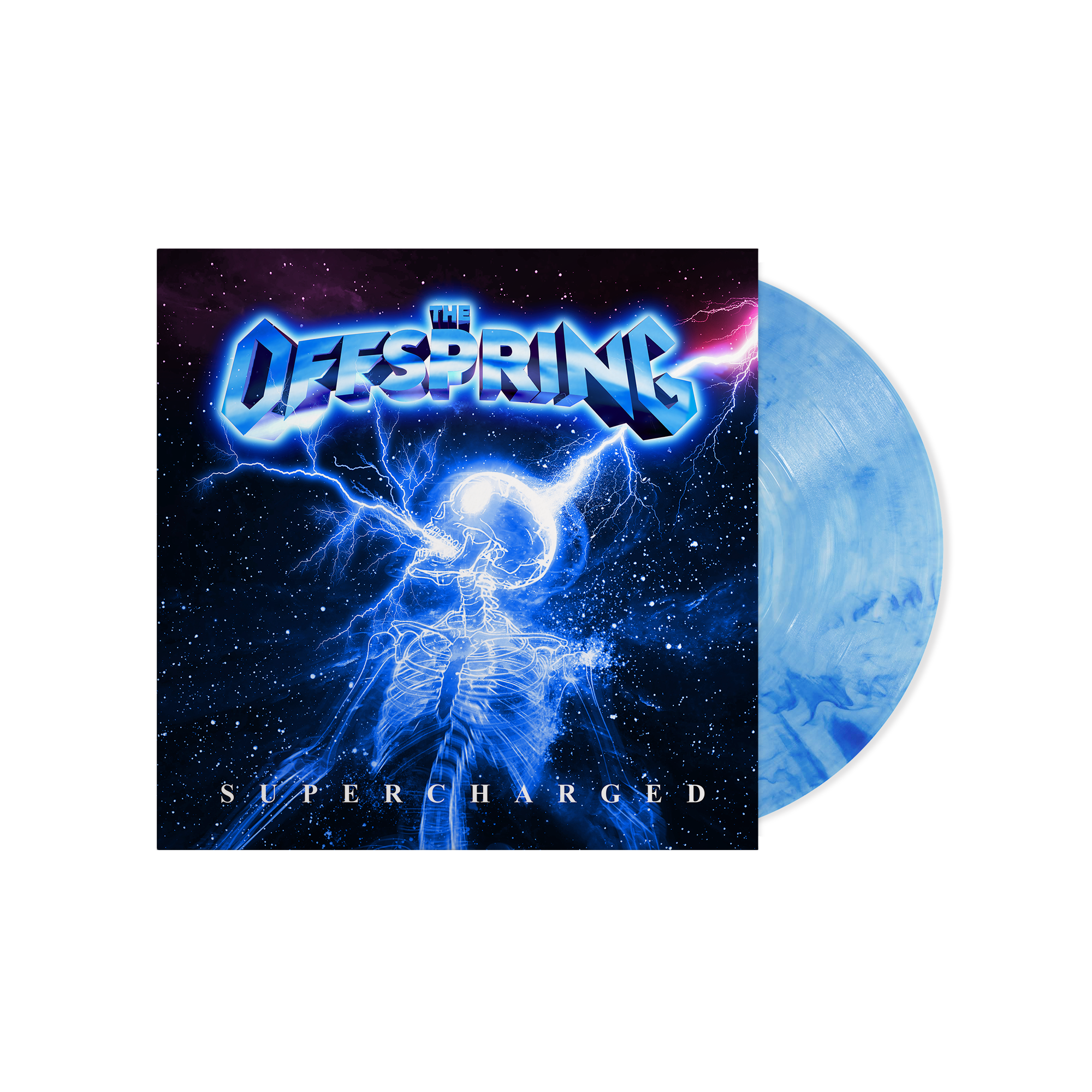 THE OFFSPRING ‘SUPERCHARGED’ LP (Limited Edition – Only 300 Made, Sapphire Vinyl)