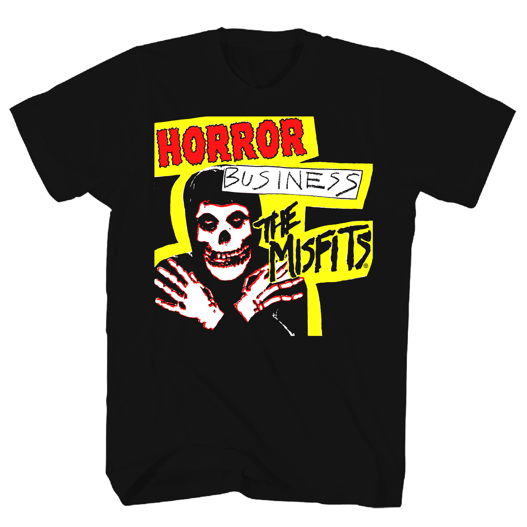ガ*玉様 80's THE MISFITS Horror Business Tシ MISFITS HORROR BUSINESS BLACK T-SHIRT
