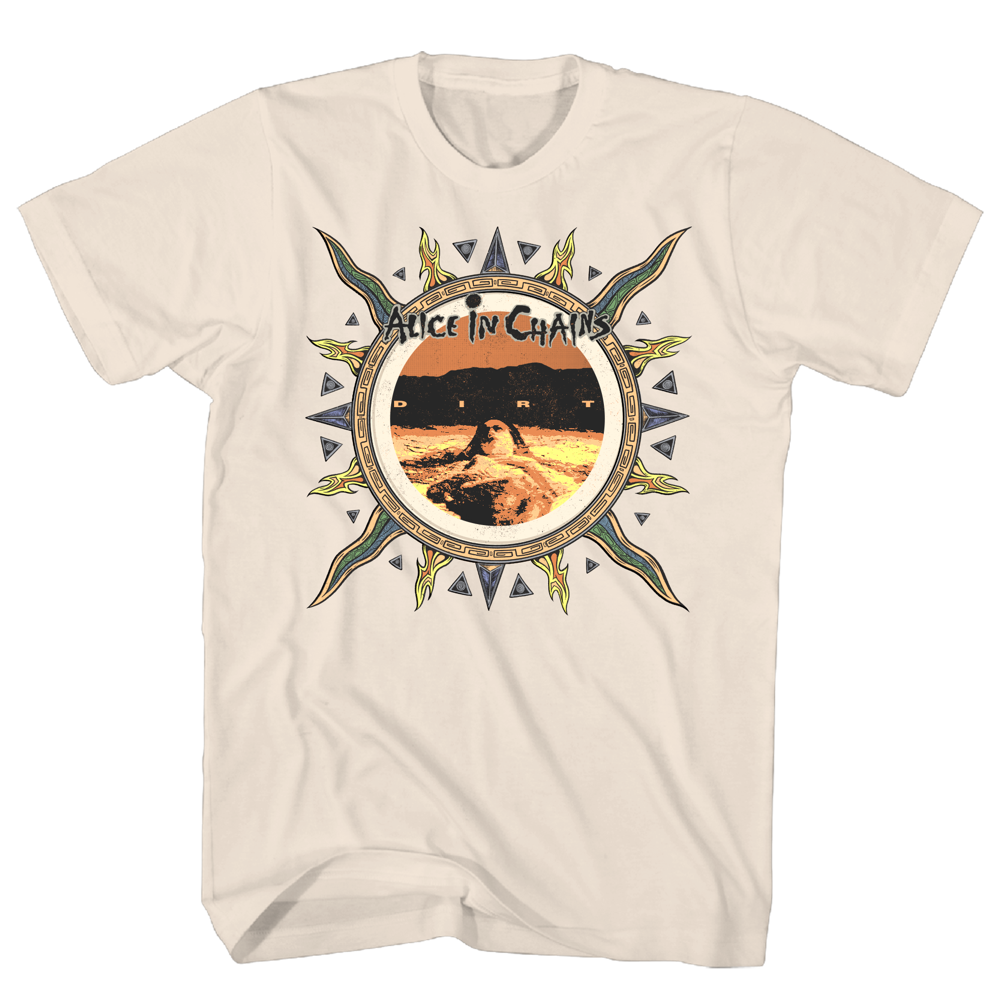 ALICE IN CHAINS DIRT NATURAL T-SHIRT