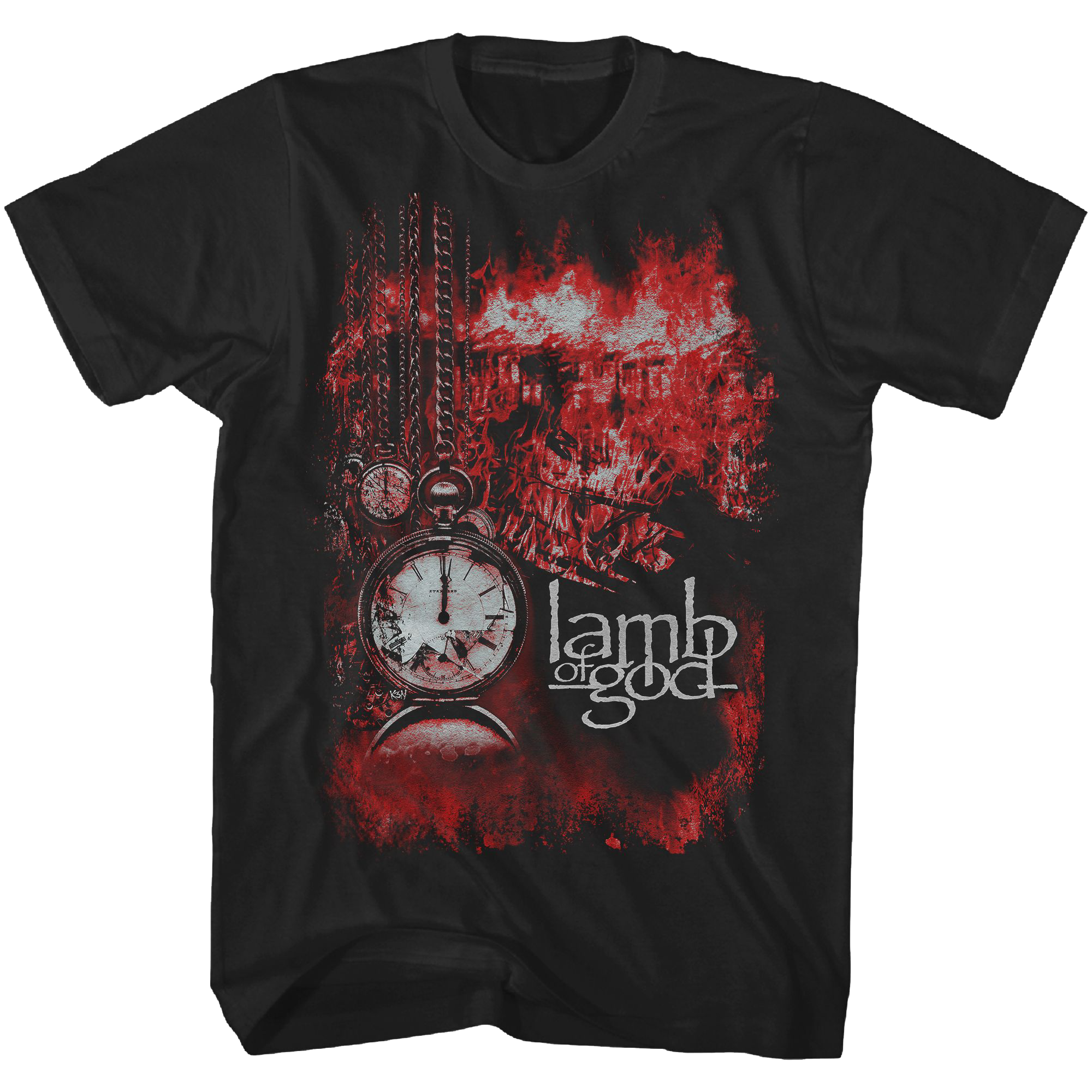 LAMB OF GOD ALBUM COVER T-SHIRT